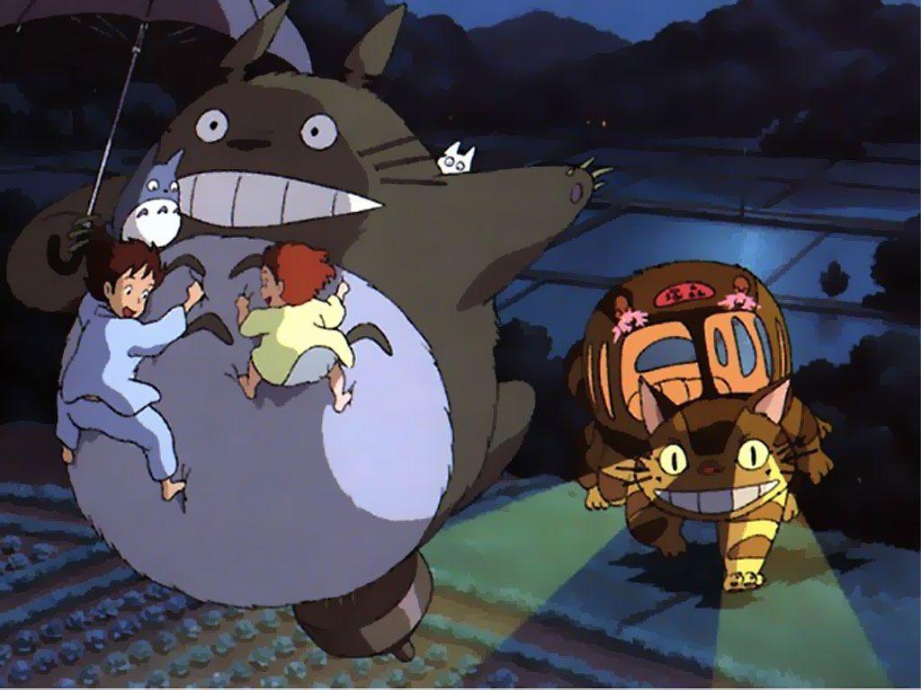 1024x768 Tonari no Totoro (My Neighbor Totoro) Wallpaper