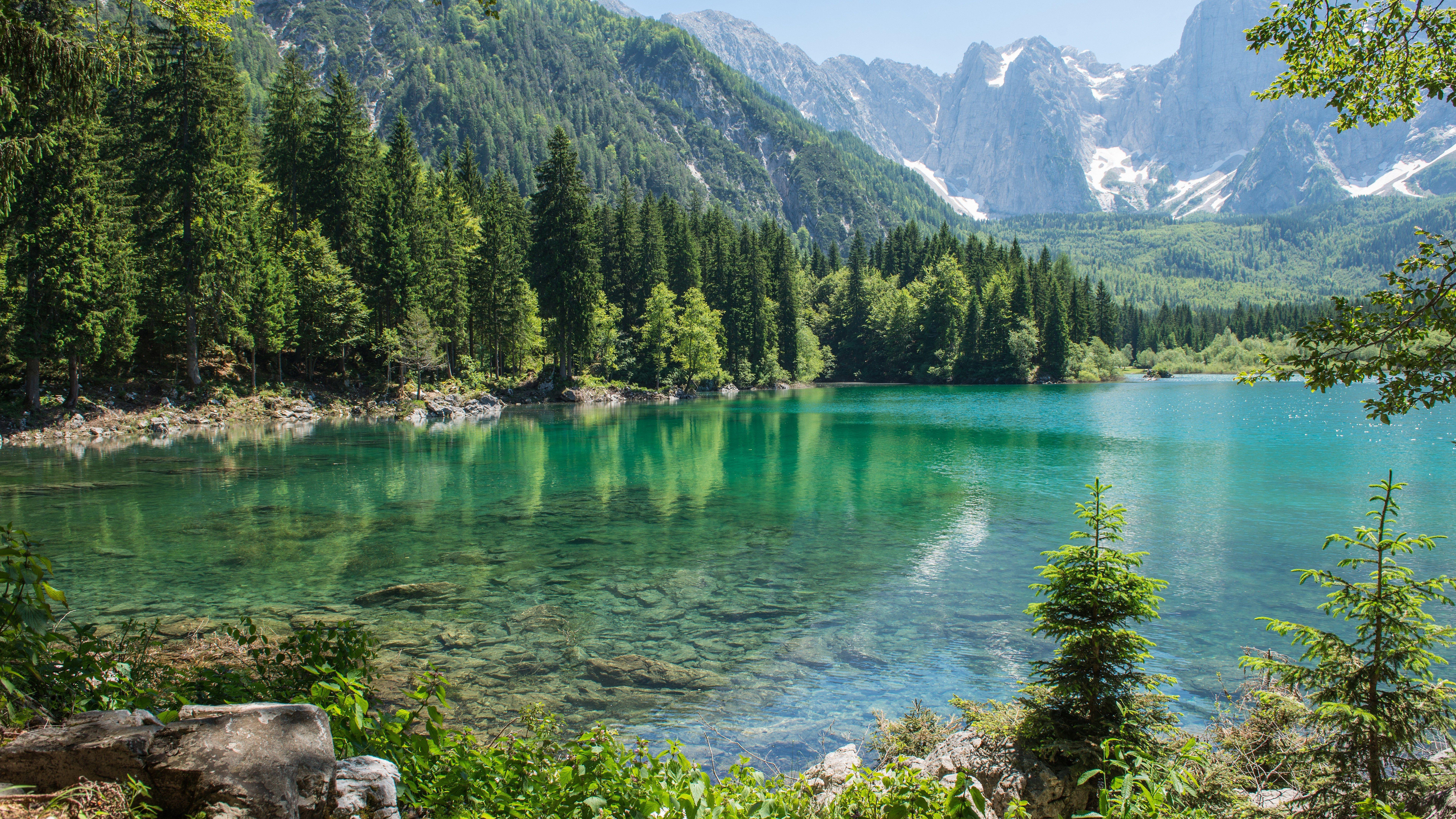 7680x4320 8k wallpaper mountain lake landscape picture. Landscape picture, Lake landscape, Beautiful lakes