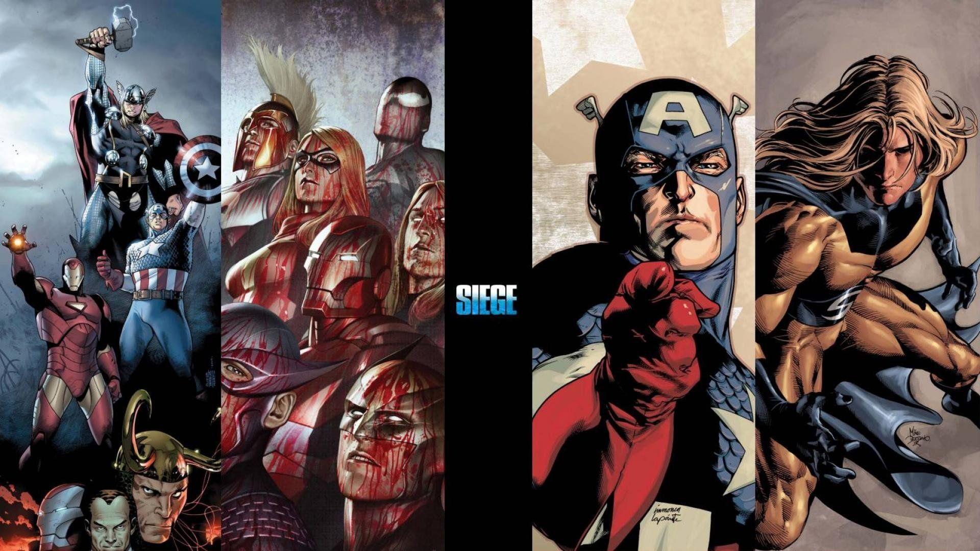 1920x1080 Siege Comic Wallpaper. Marvel. Comic, Wallpaper