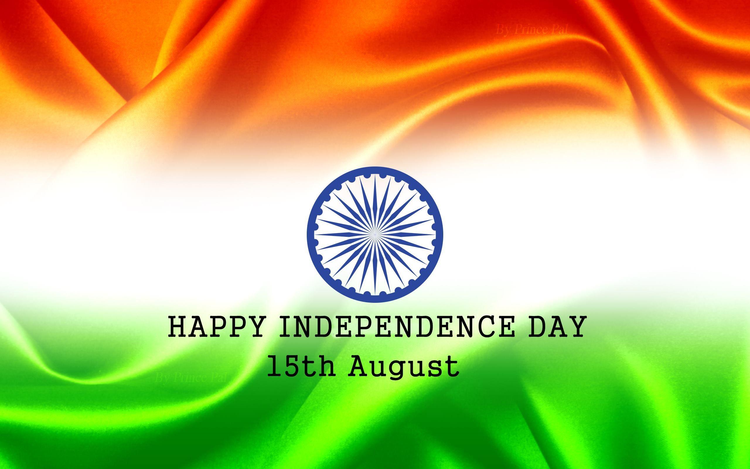 2560x1600 Indian Tricolor Flag 15th August Independence Day Wallpaper