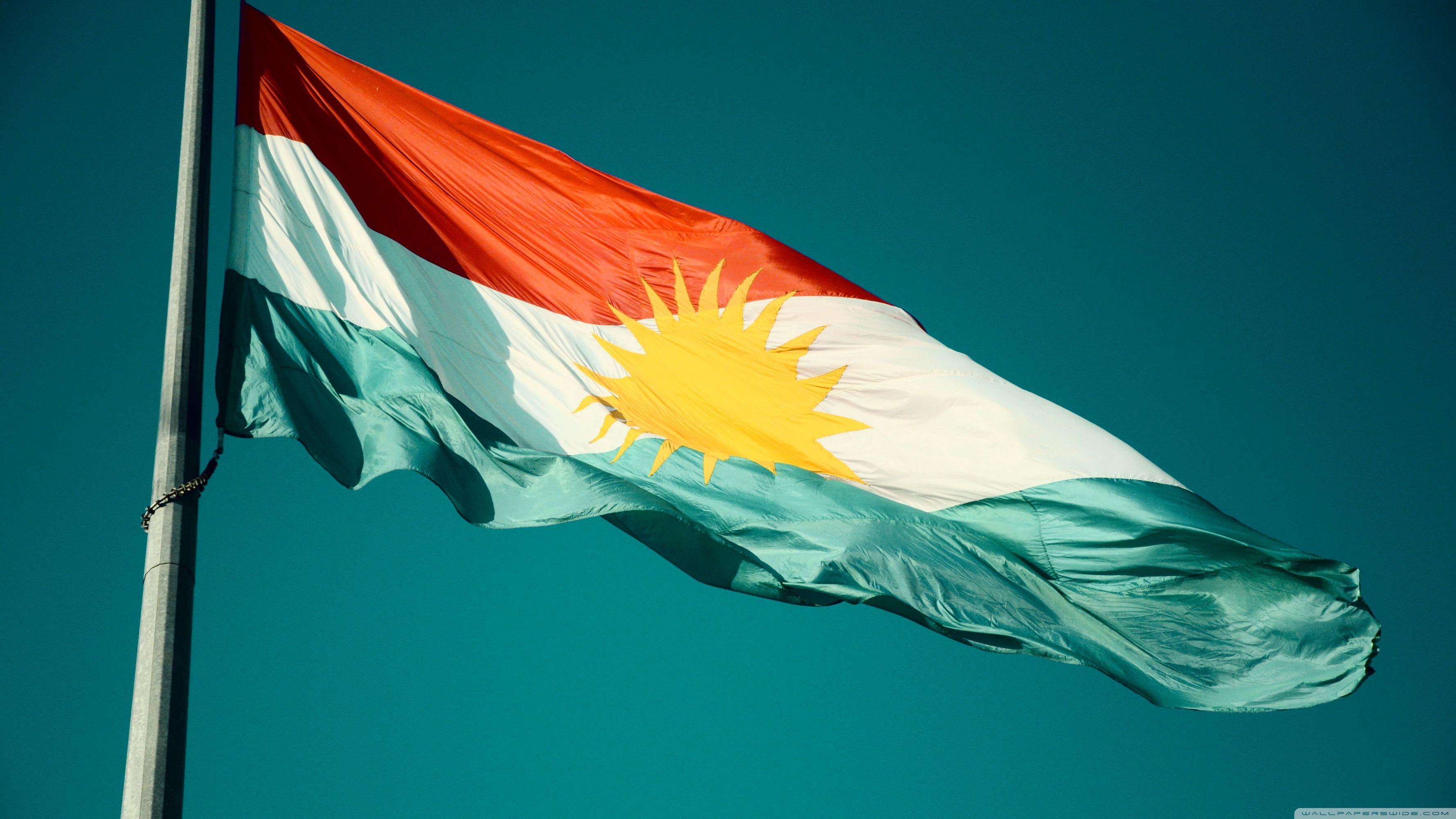 3554x1999 Flag Of Kurdistan Ultra HD Desktop Background Wallpaper for 4K UHD TV : Widescreen & UltraWide Desktop & Laptop : Tablet