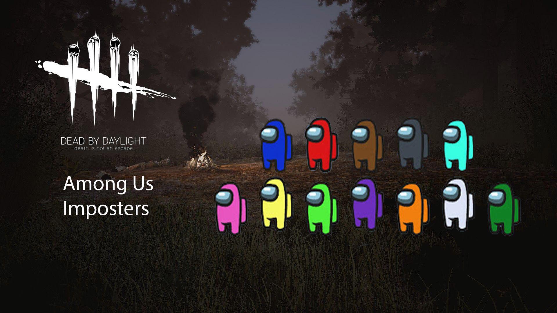 1920x1080 Among Us Imposters x Dead By Daylight Wallpaper, HD Games 4K Wallpaper, Image, Photo and Background