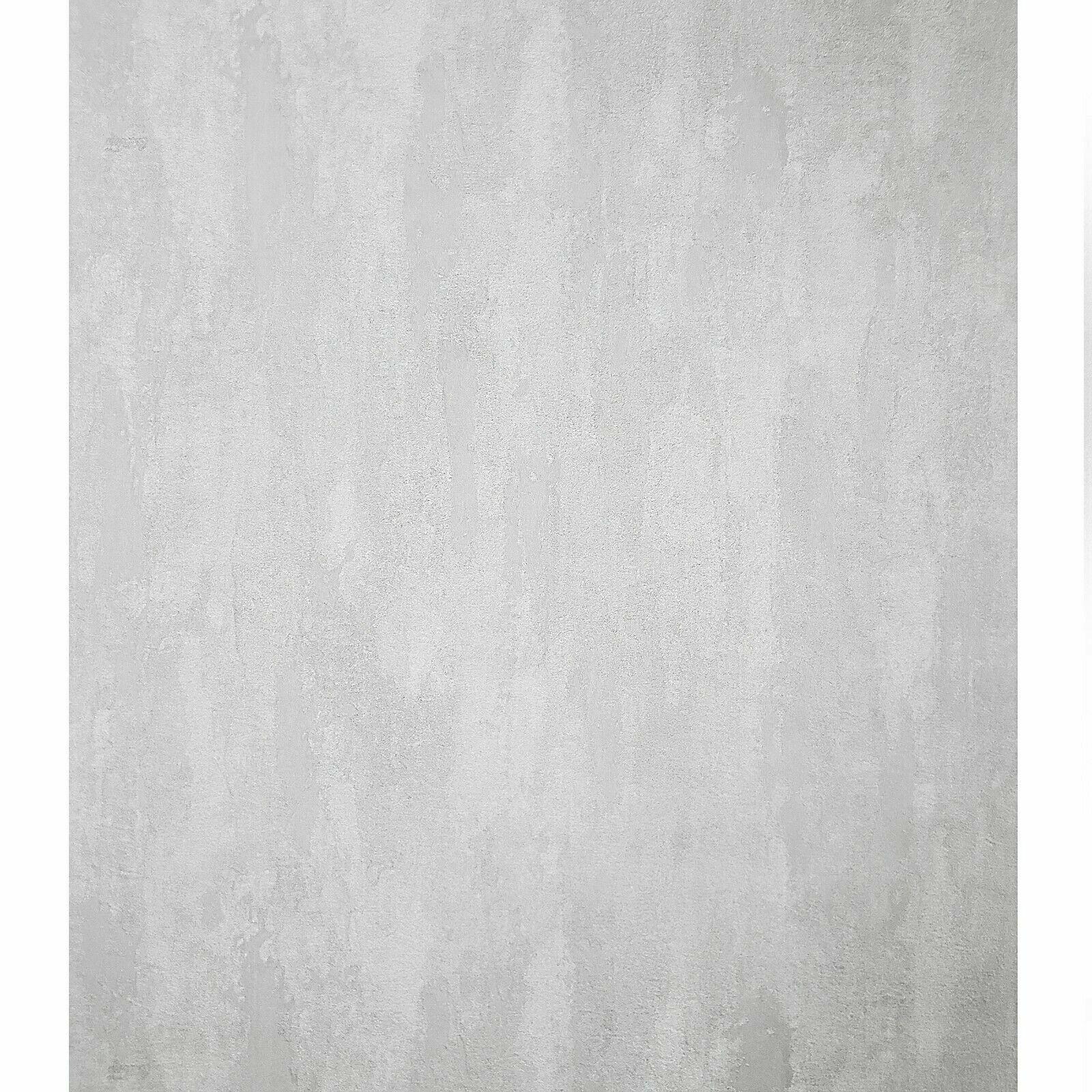 1600x1600 Zambaiti Parati Industrial Grey Off White Faux Concrete Plaster Wallpaper