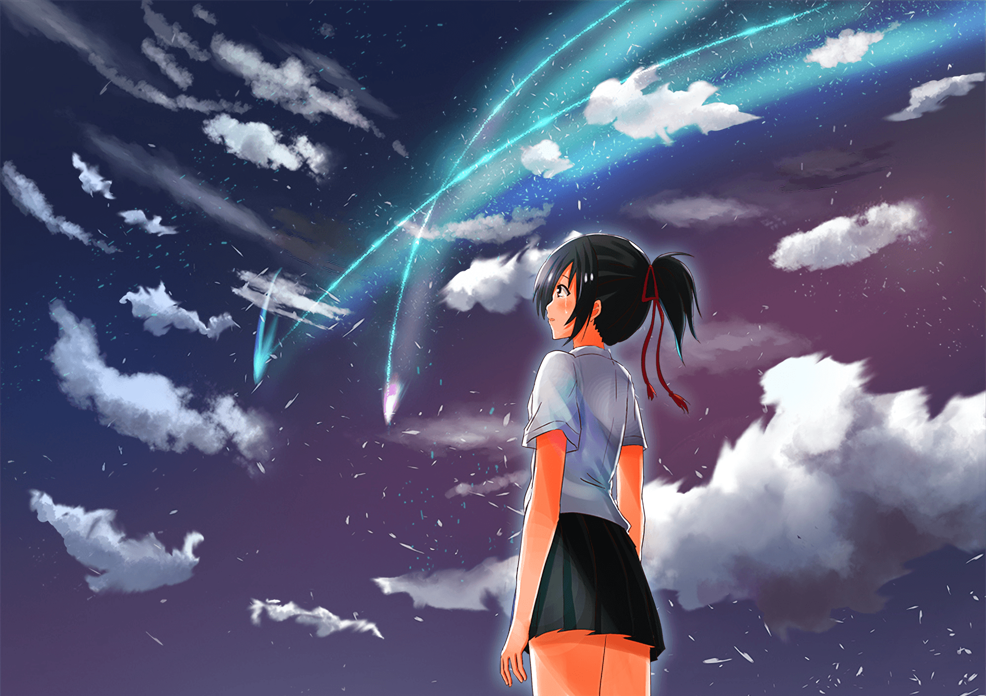 Mitsuha Your Name Wallpapers - Top Free Mitsuha Your Name Backgrounds -  WallpaperAccess