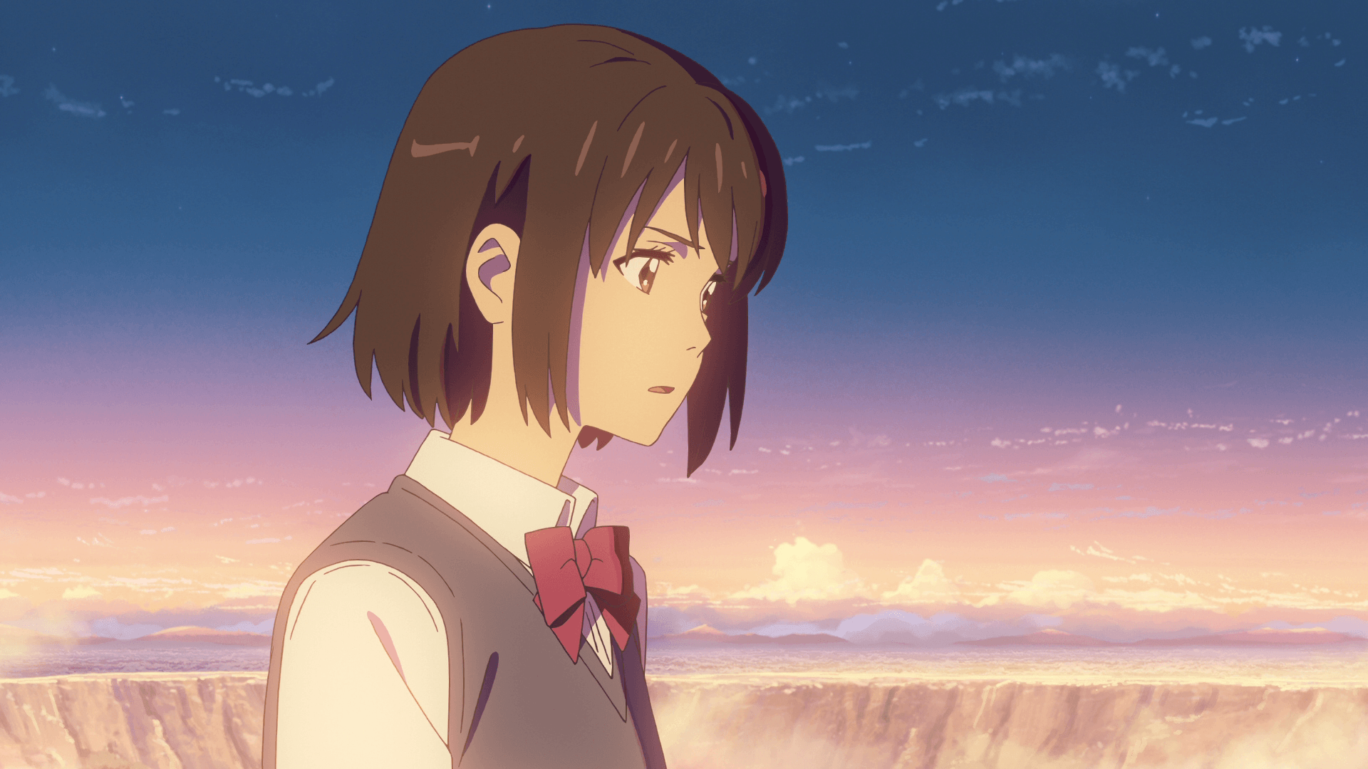 Anime, Your Name, Mitsuha Miyamizu, HD wallpaper