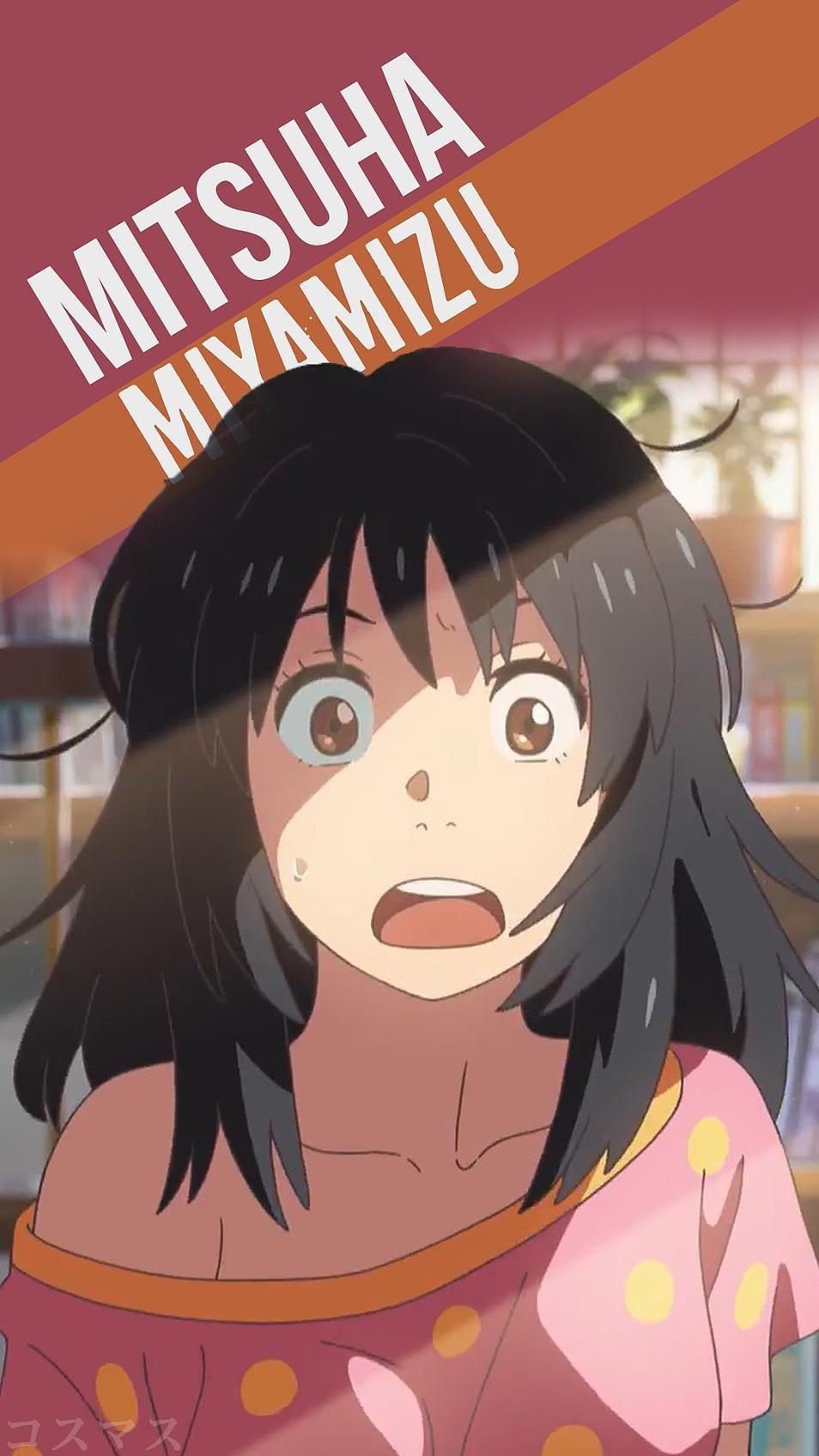 954x1696 Mitsuha Miyamizu. Anime character names, Anime, Kawaii anime