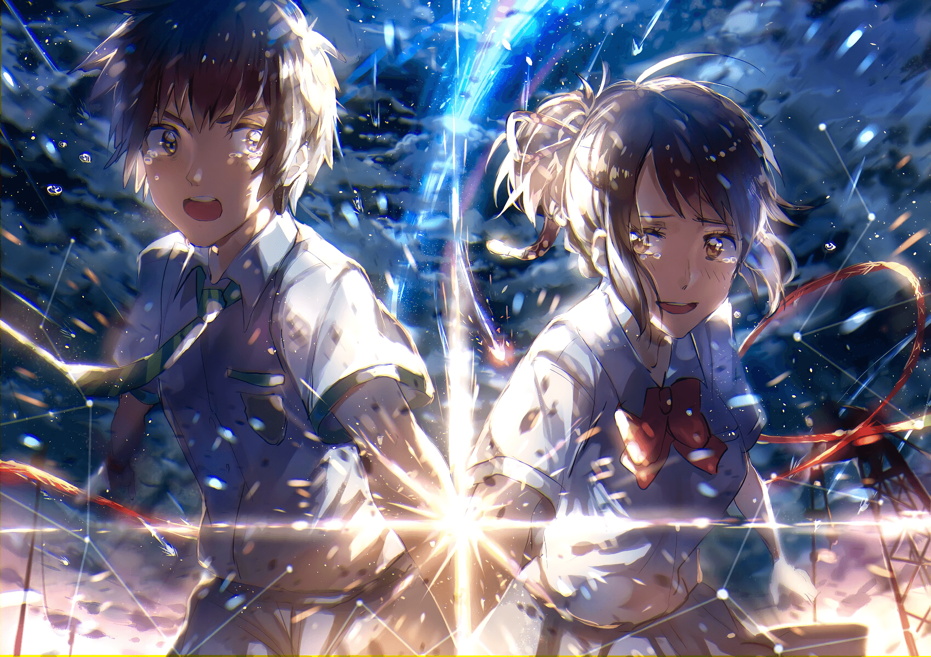 1920x1355 1920x1355 Mitsuha Miyamizu wallpaper HD