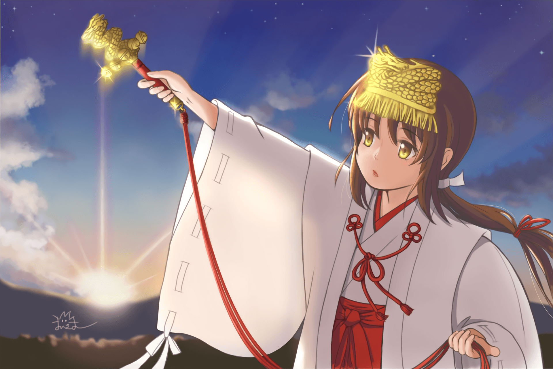 1920x1283 Kimi No Na Wa Mitsuha Miyamizu Wallpaper:1920x1283