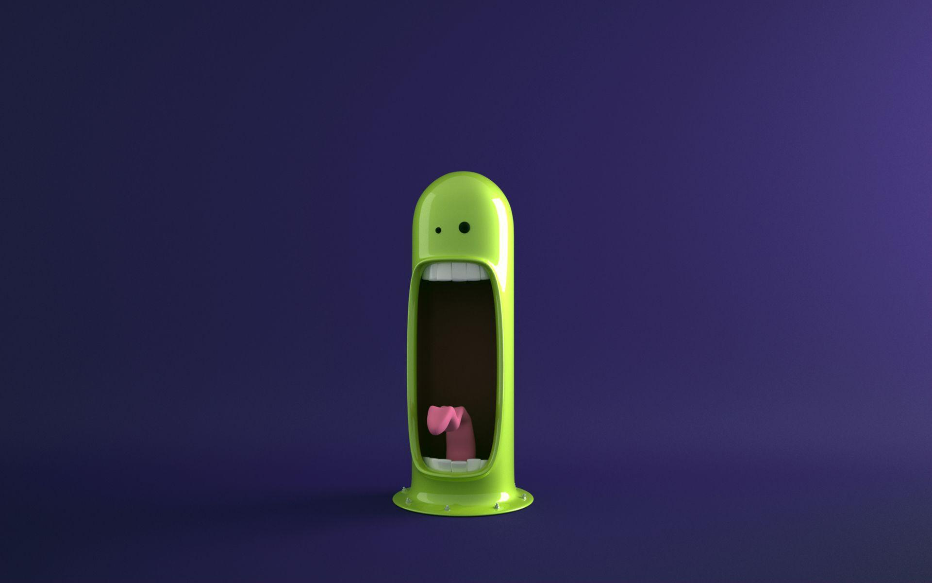 1920x1200 screaming, 3D wallpaper