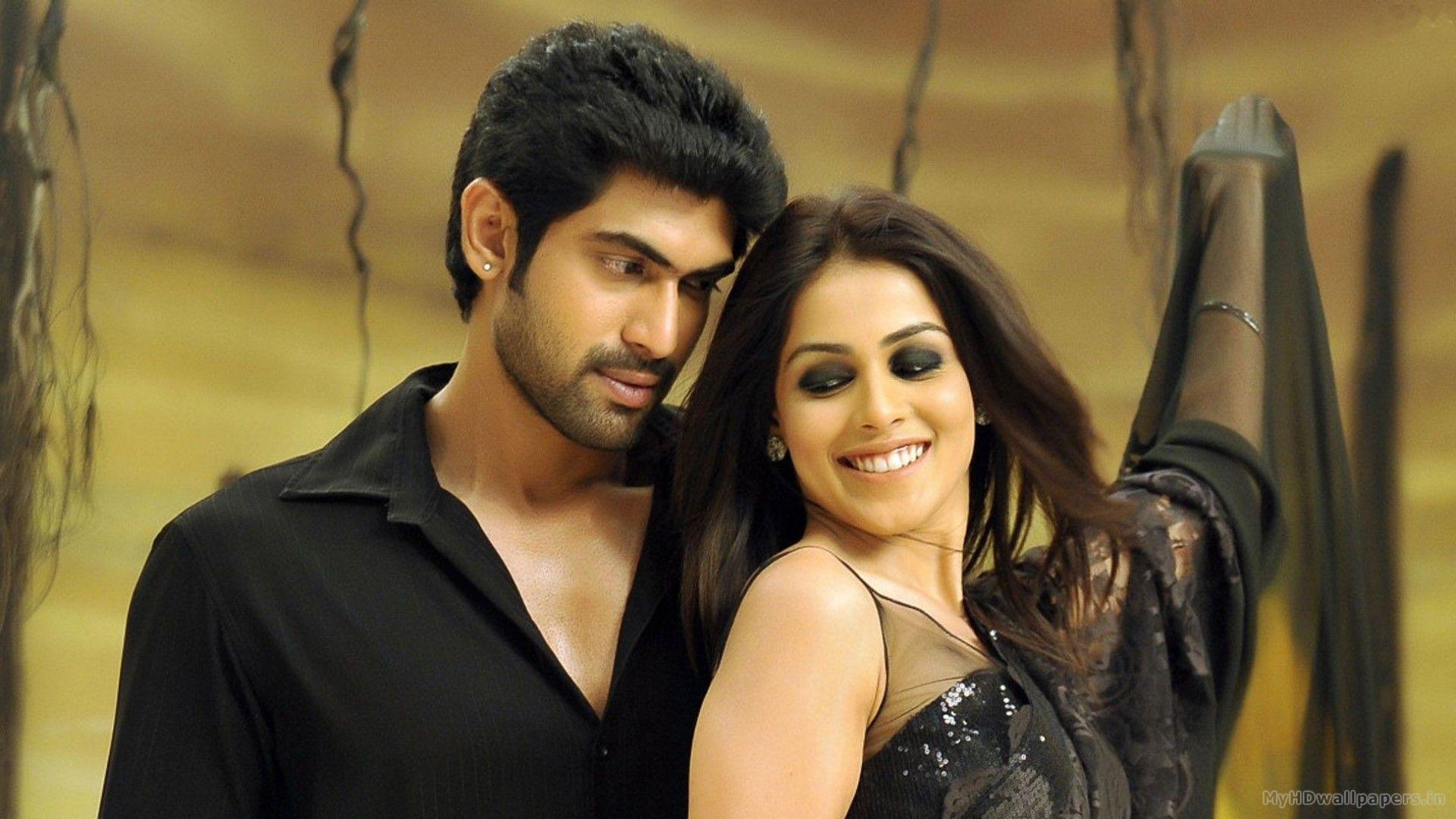 1920x1080 Click here to download in HD Format >> Genelia Dsouza Smiling And Rana Daggubati In Naa Ishtam. Rana daggubati, Genelia d'souza, Actors