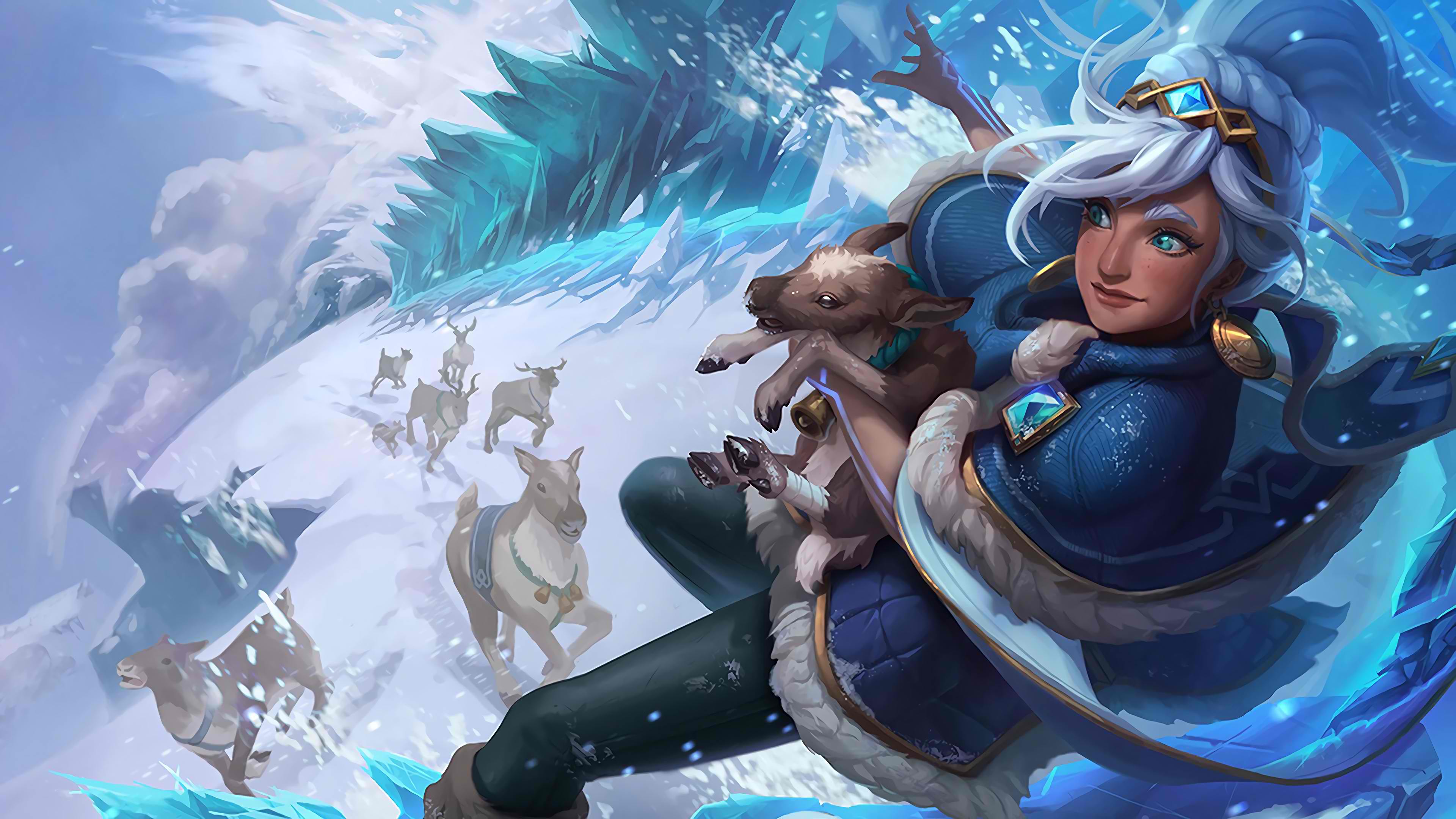 3840x2160 Freljord Taliyah