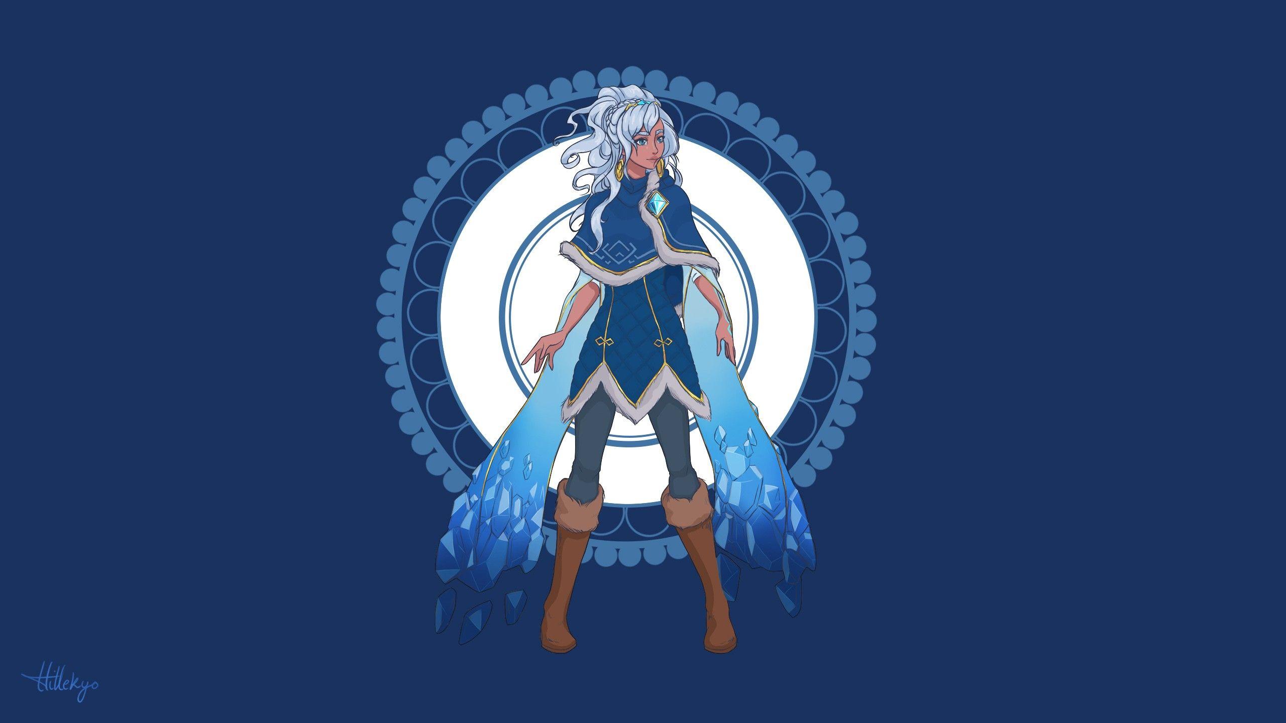 2560x1440 Freljord Taliyah. Wallpaper & Fan Arts. League Of Legends