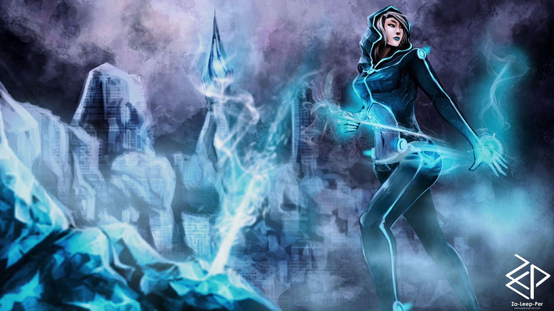 1920x1080 Ashe Freljord Skin Wallpaper HD