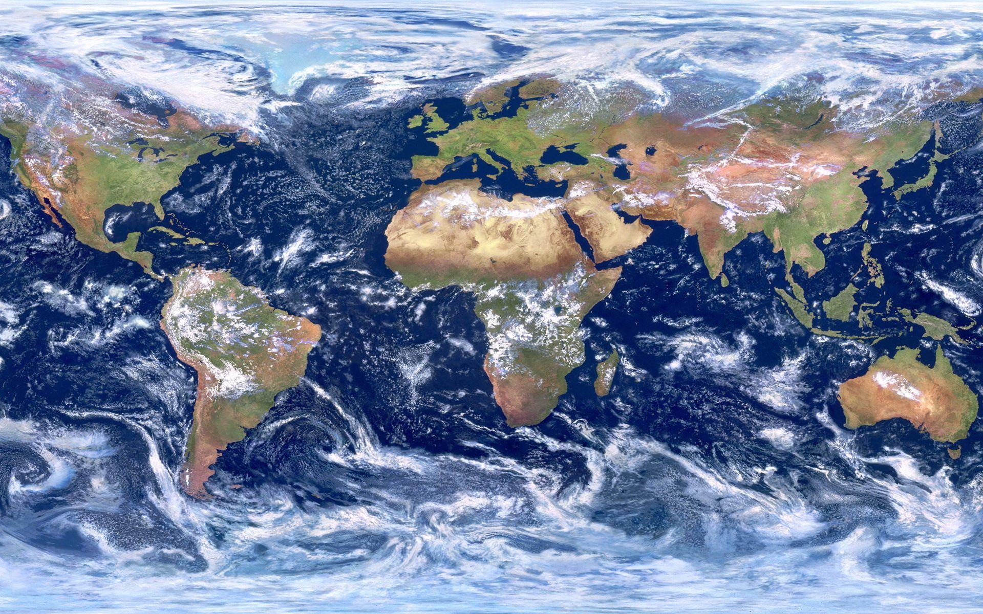 1920x1200 wallpaper 2560x1024 earth map dual monitor other desktop wallpaper 355 - Earth Desktop Wallpaper