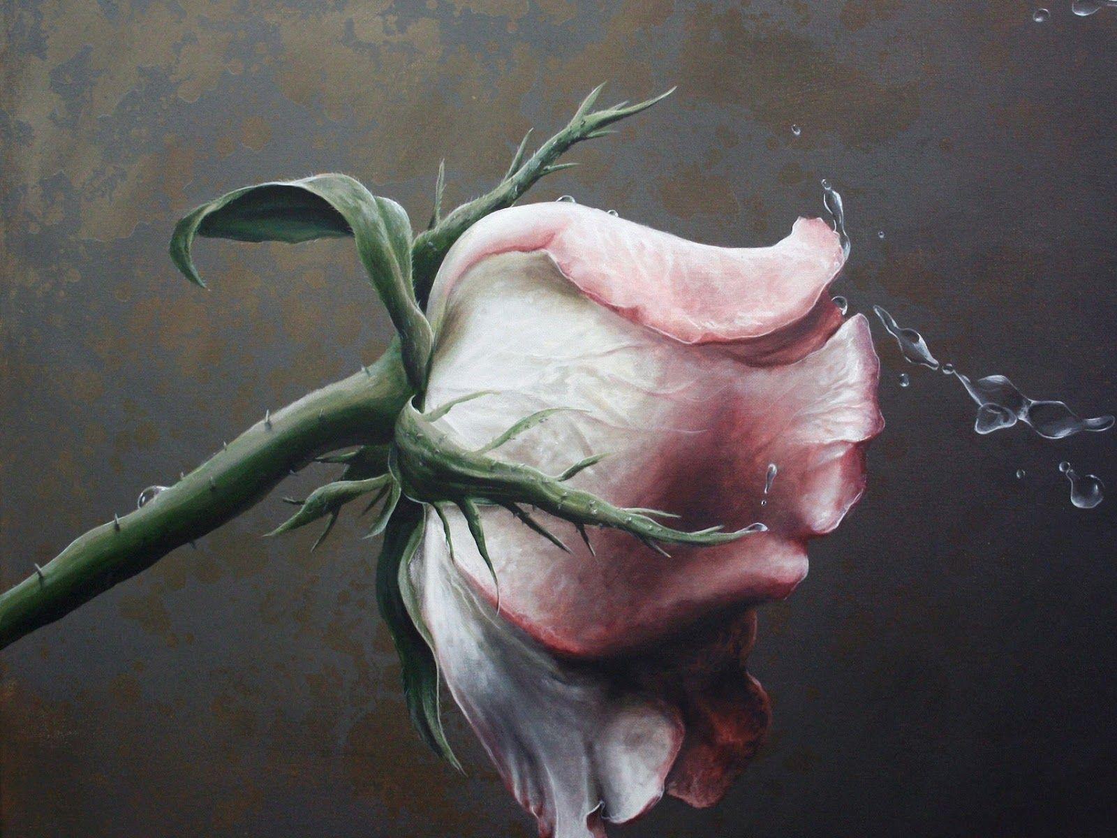 1600x1200 Flowers Painting Wallpaper 01