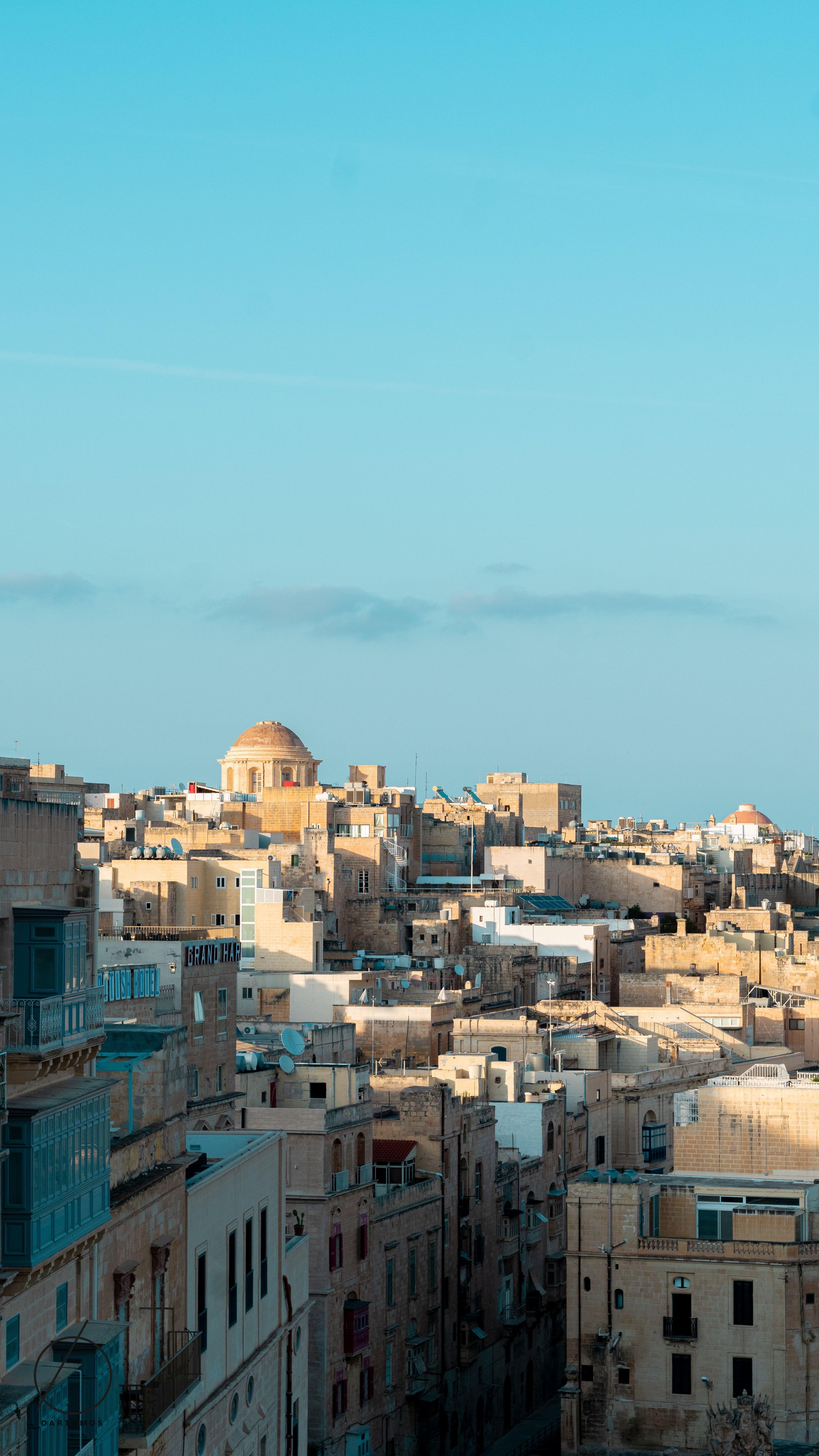 3321x5902 Valletta, Malta. Europe wallpaper, Blue flower wallpaper, Beautiful places to visit