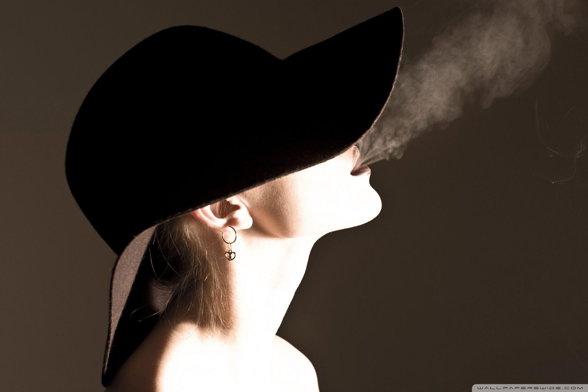 2000x1333 Woman Smoking Ultra HD Desktop Background Wallpaper for 4K UHD TV : Tablet