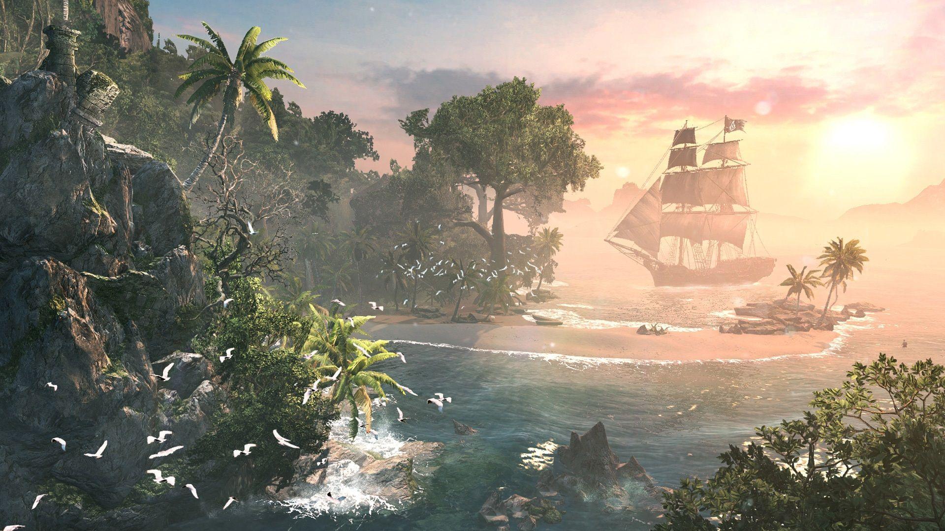 1920x1080 The real pirates, events, and locations of Assassin's Creed 4: Black Flag