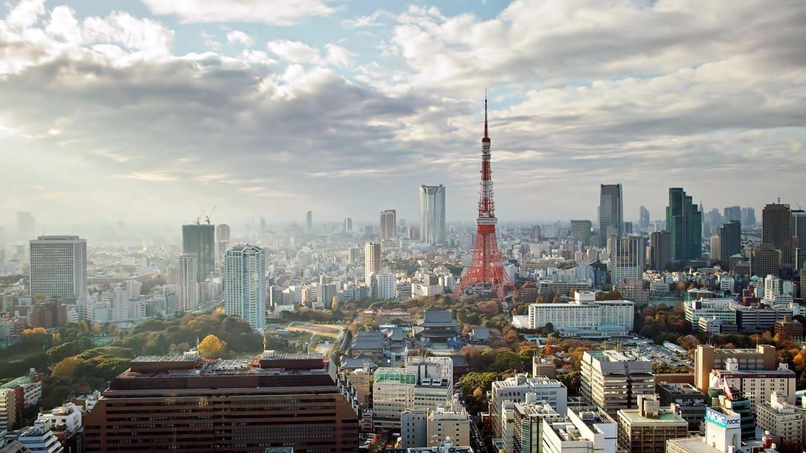1600x900 Tokyo Tower Wallpaper