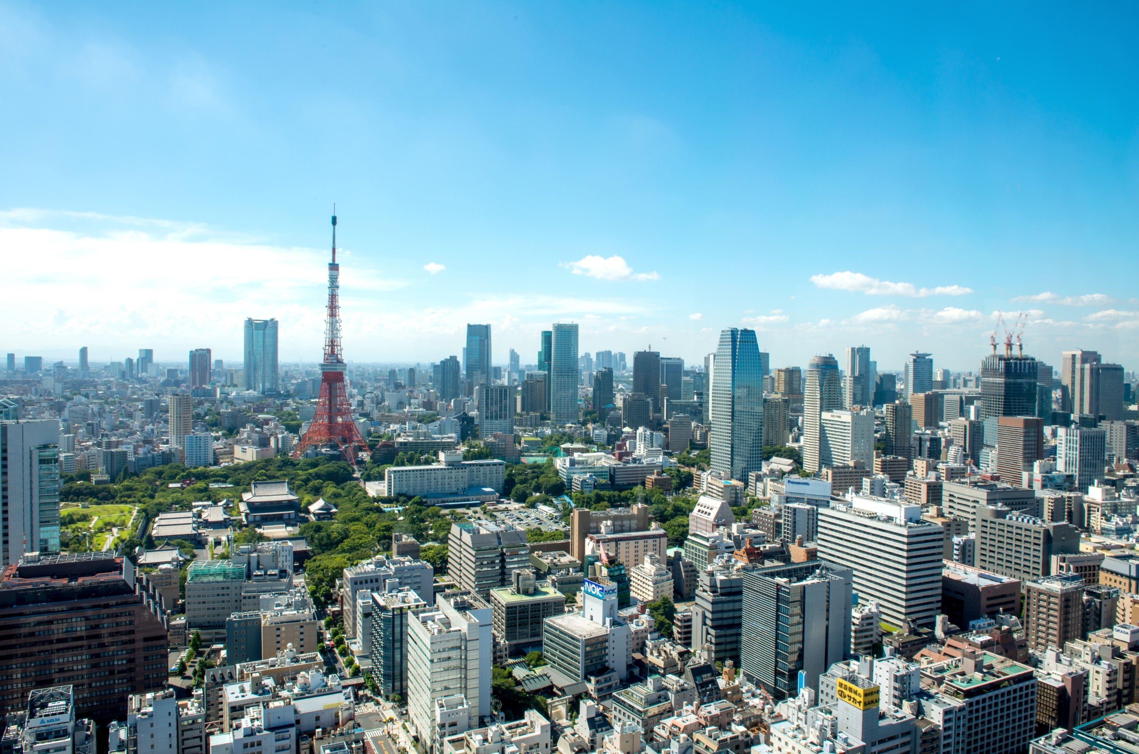 3700x2450 Tokyo Tower HD Wallpaper