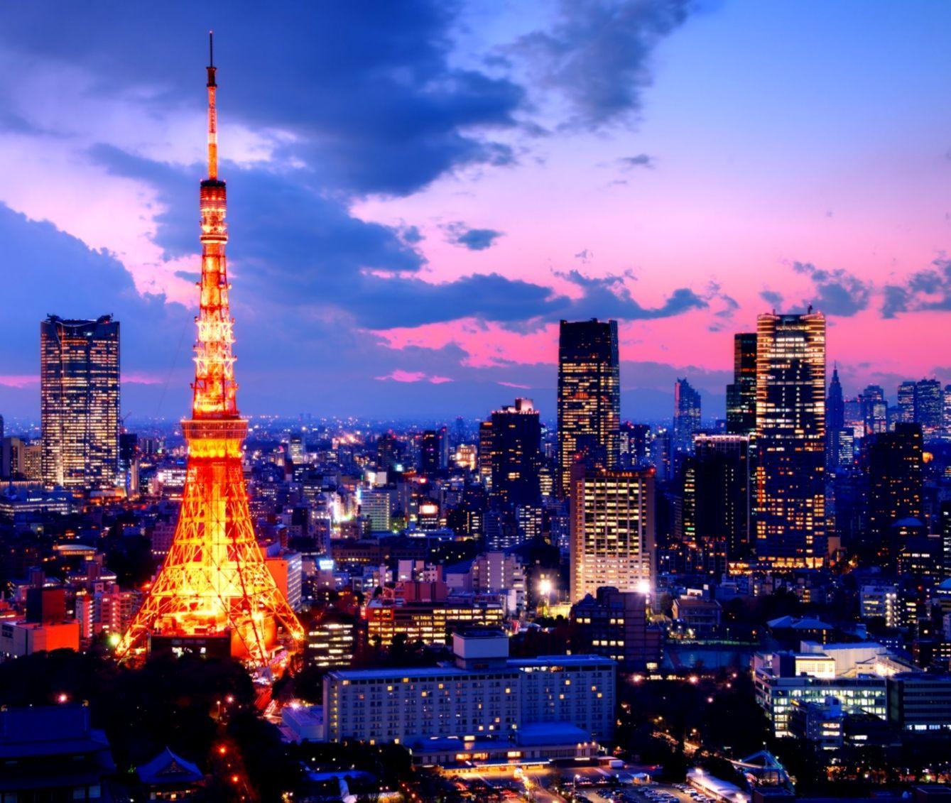 1339x1131 Tokyo Tower Wallpaper