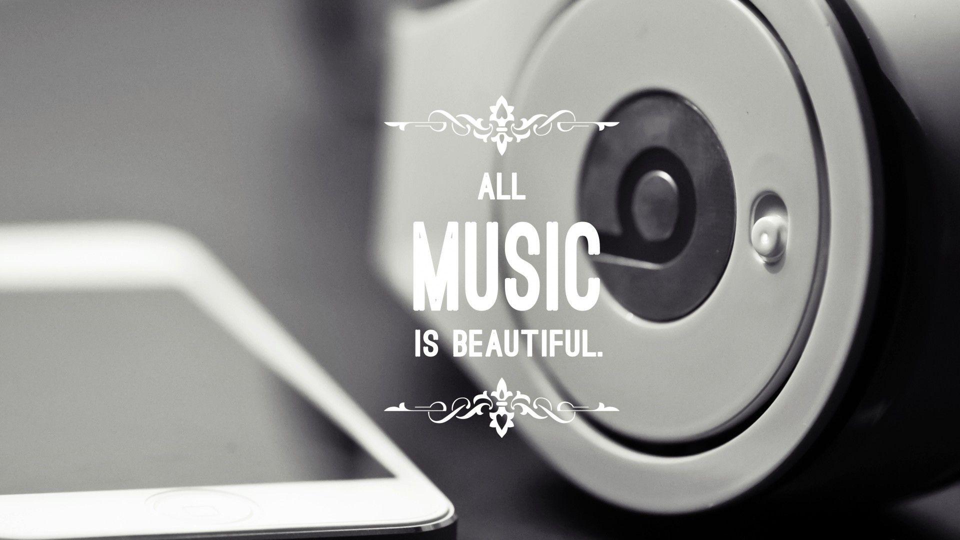 1920x1080 Text headphones black white typography dre beats wallpaperx1080
