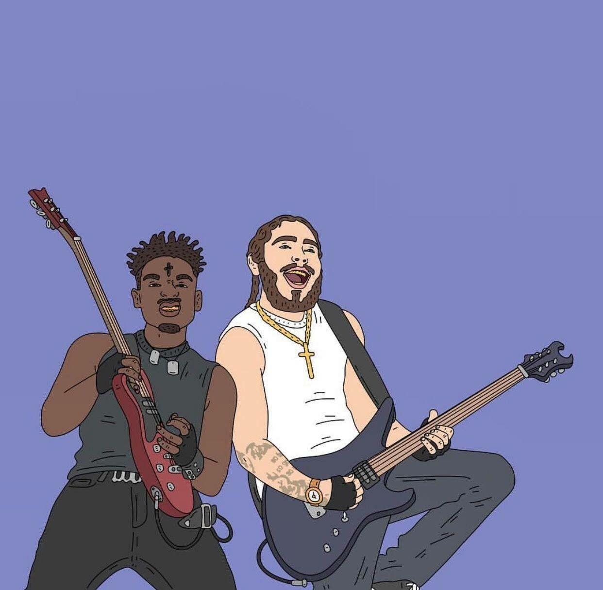 1242x1215 ADC. Post malone wallpaper, Post malone, Trill cartoon