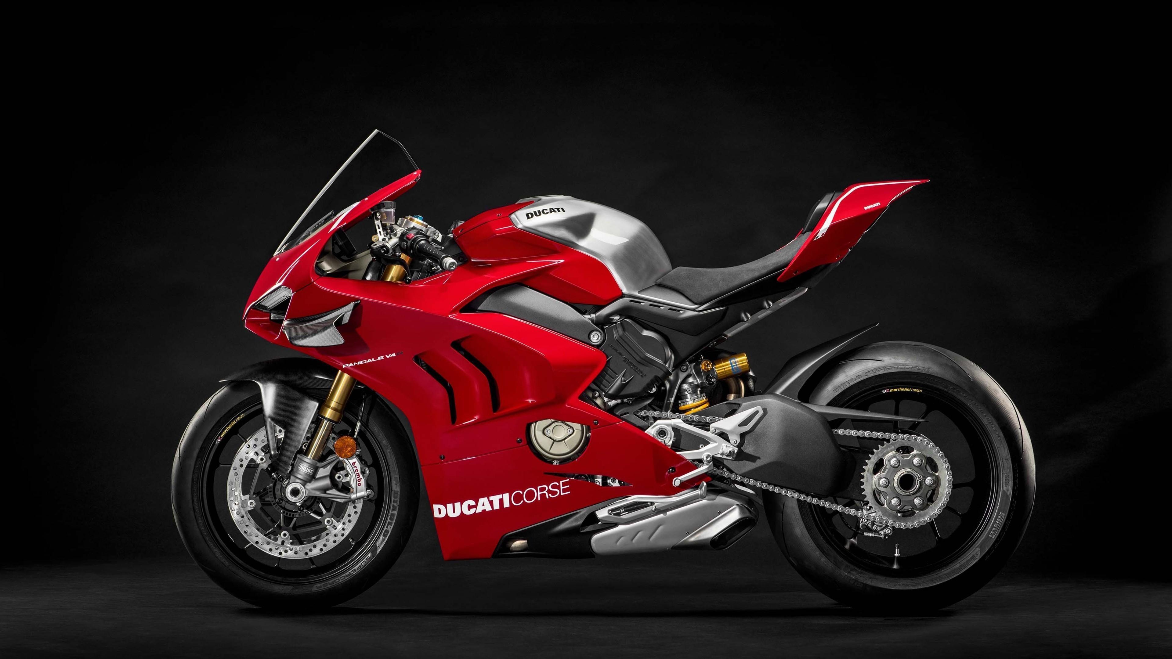 3840x2160 Ducati Panigale V4 R Wallpaper