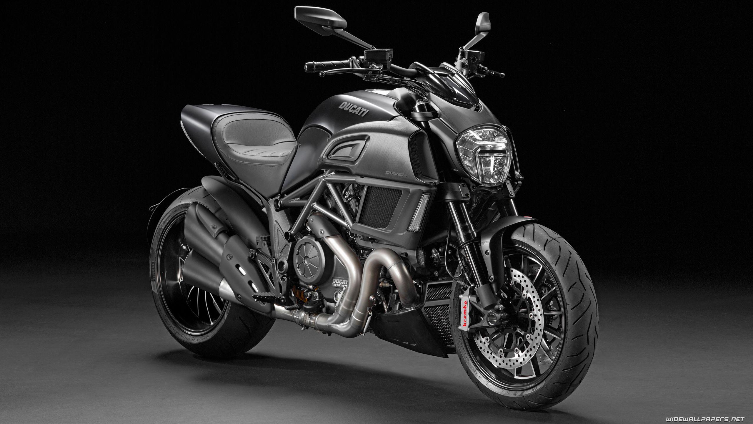 2560x1440 Ducati Diavel motorcycle desktop wallpaper 4K Ultra HD