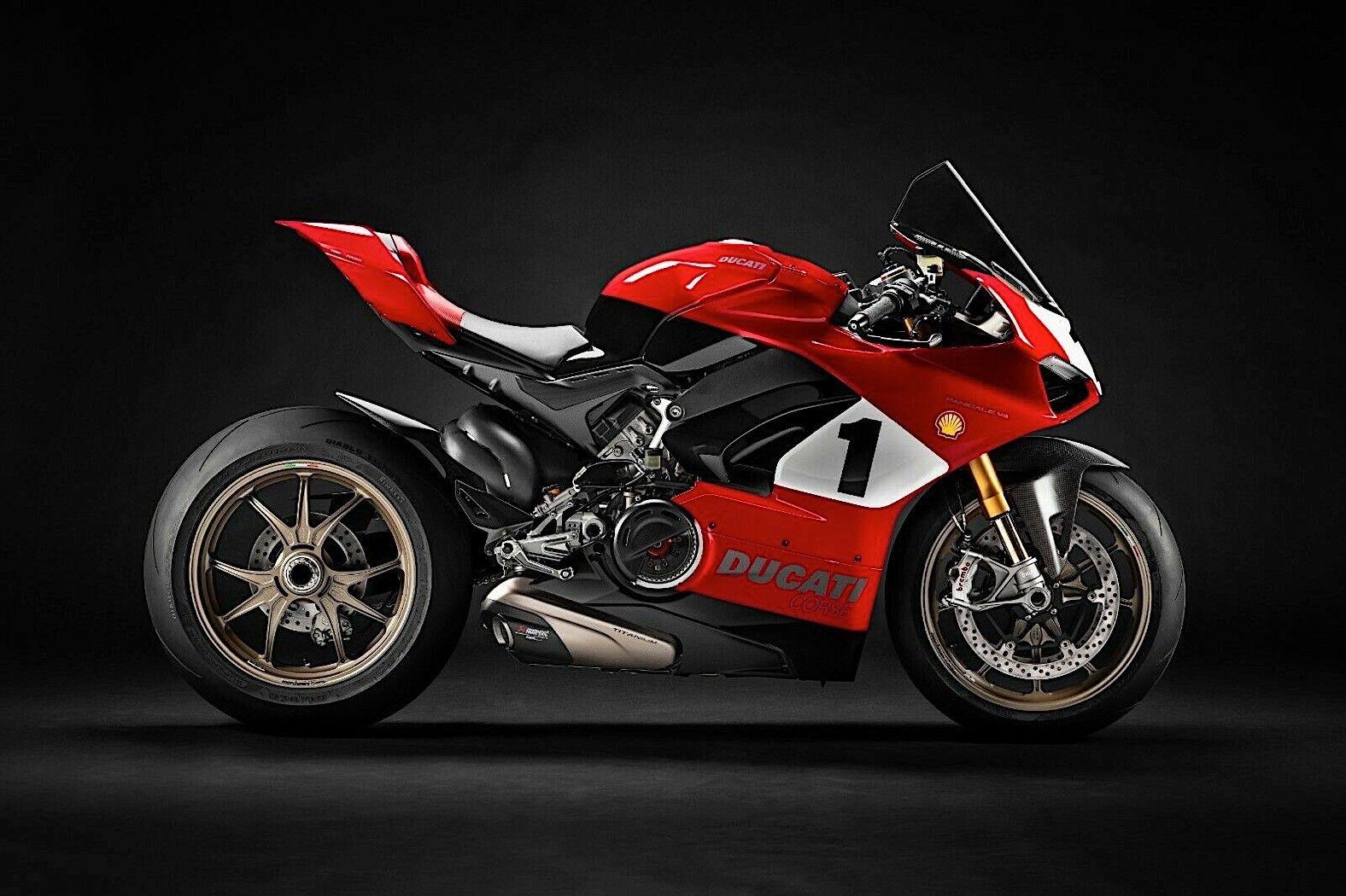 1576x1050 Ducati Panigale V4 25 Anniversario 916 to Sell on eBay in Honor of Carlin Dunne