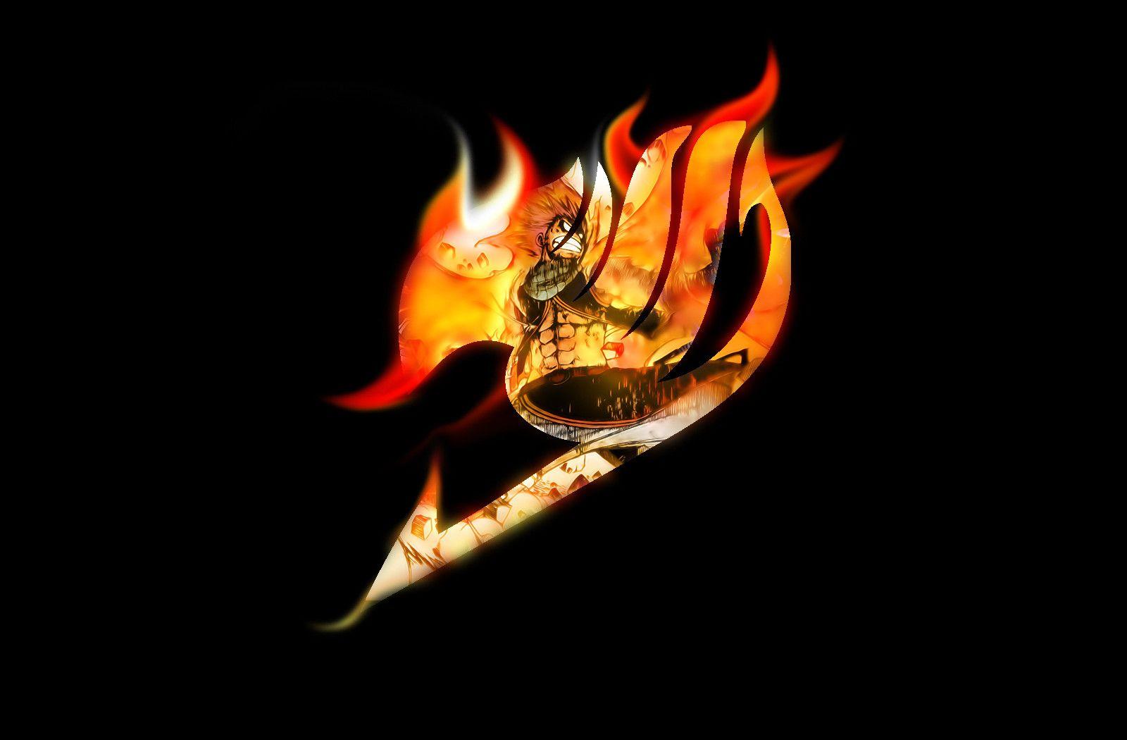 1600x1050 Fighting Fairy Tail Logo hình nền