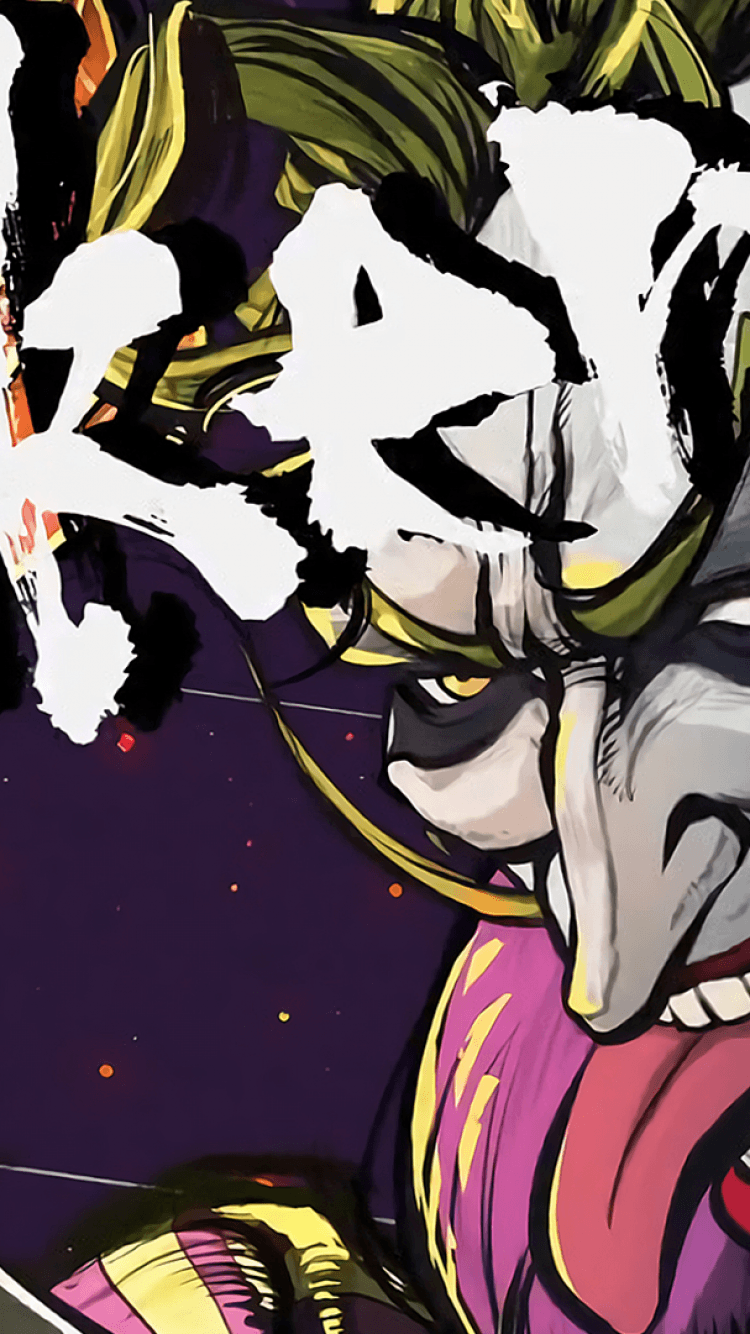 750x1334 Joker Batman Ninja Wallpaper
