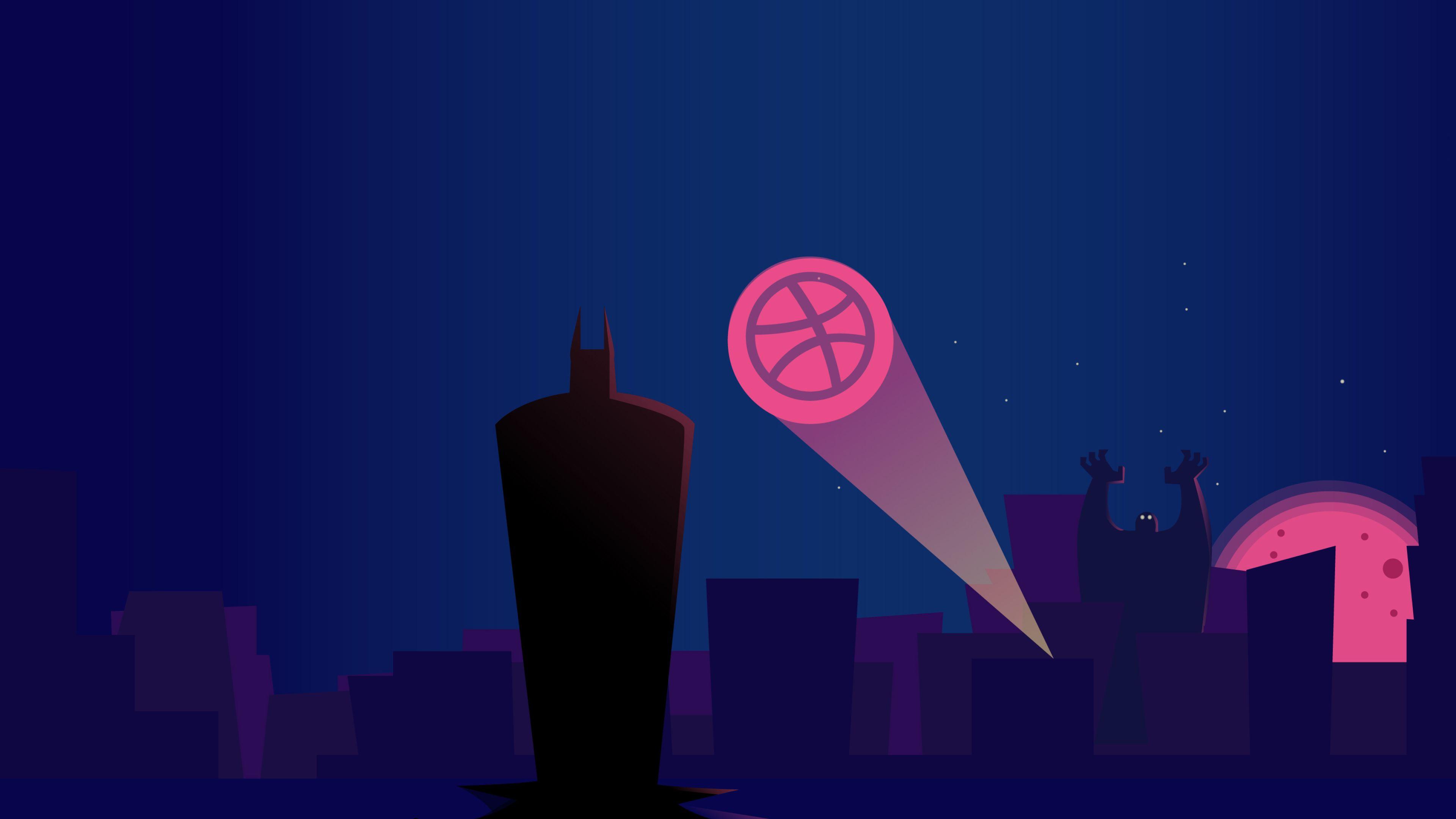 3840x2160 Batman DC Minimalist Wallpaper