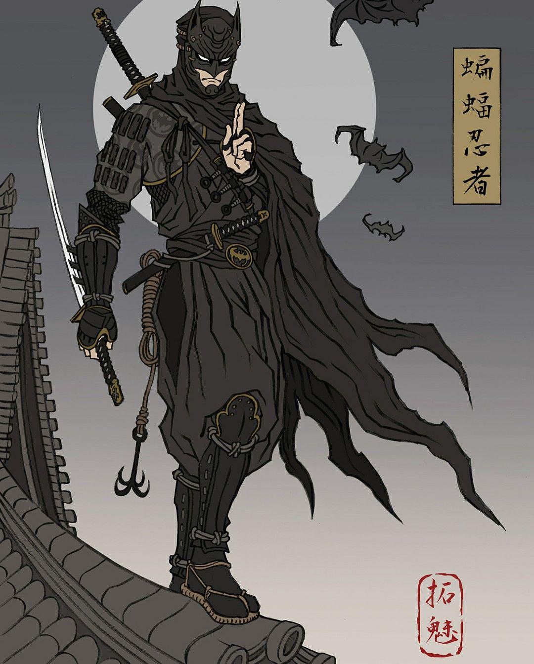 1080x1343 Batman Ninja. Fan art batman, Arte batman, Arte ninja