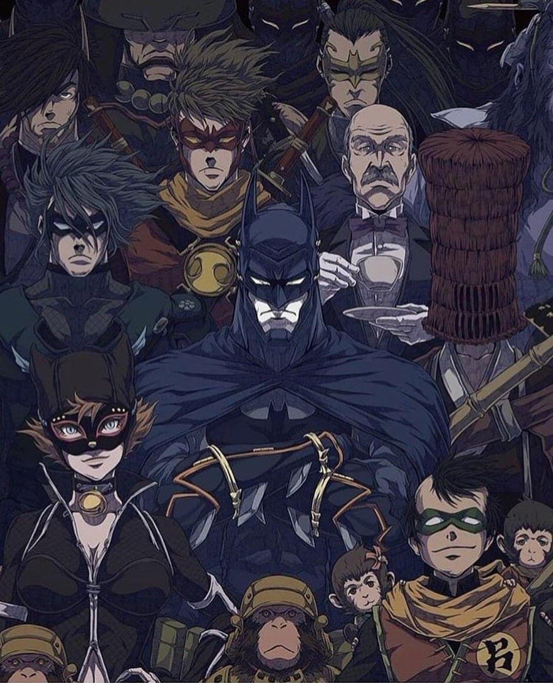 1080x1334 Batman Ninja Wallpaper