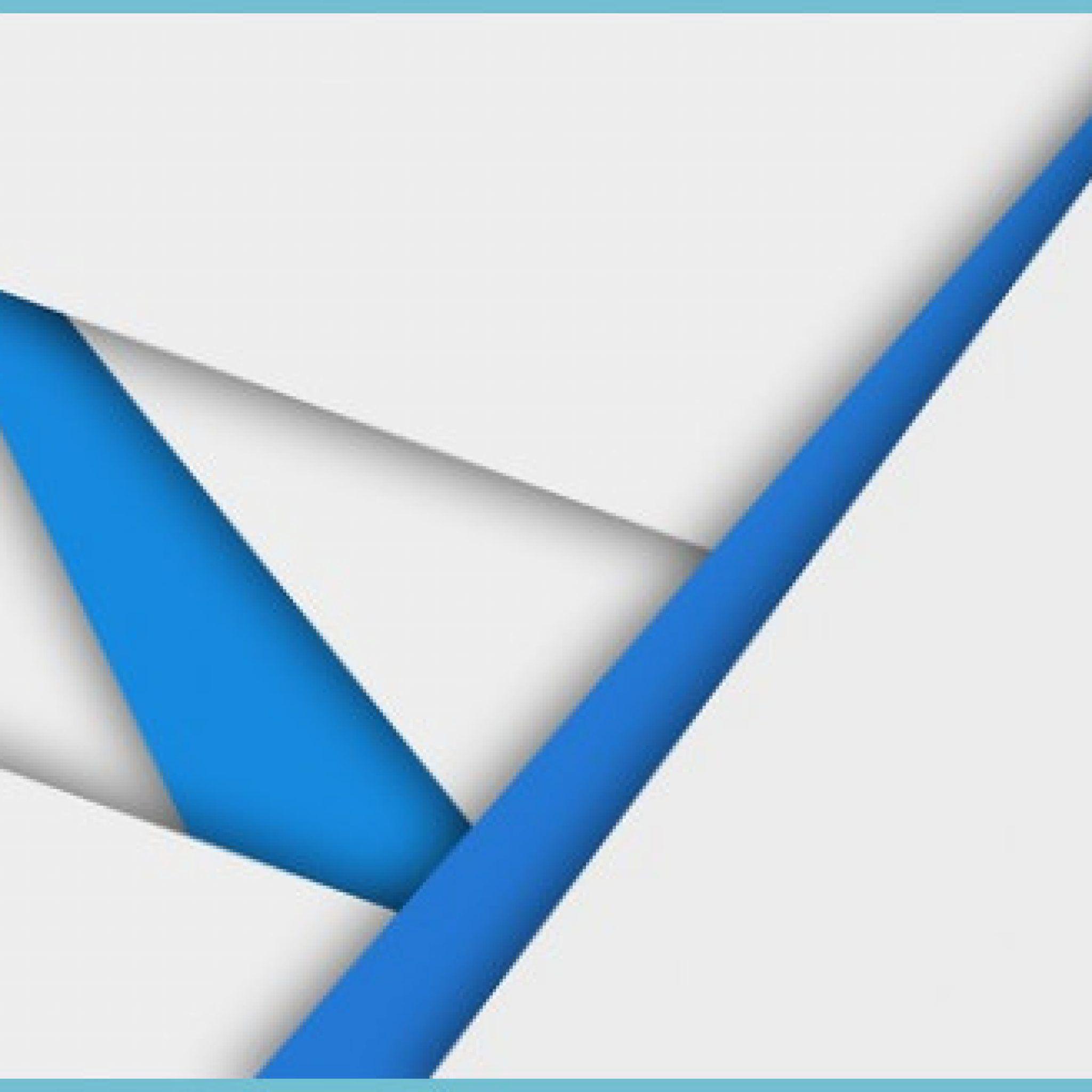 2048x2048 Material Design Blue And White, HD Artist, 11k Wallpaper, Image and white wallpaper