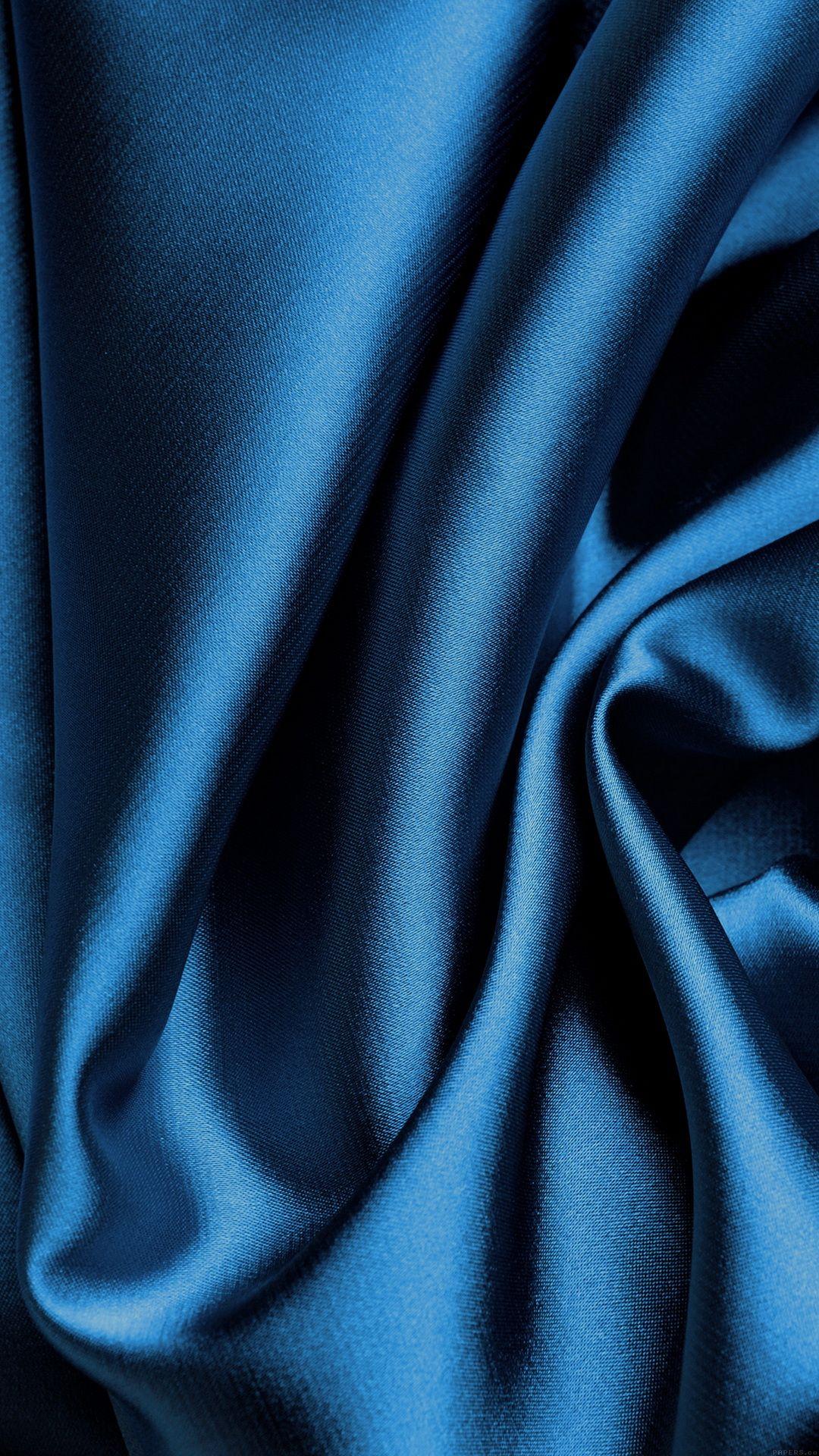 1080x1920 Blue Silk Fabric HTC One M9 wallpaper, free to download