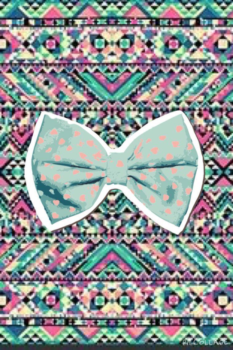 756x1136 Cute bow wallpaper!
