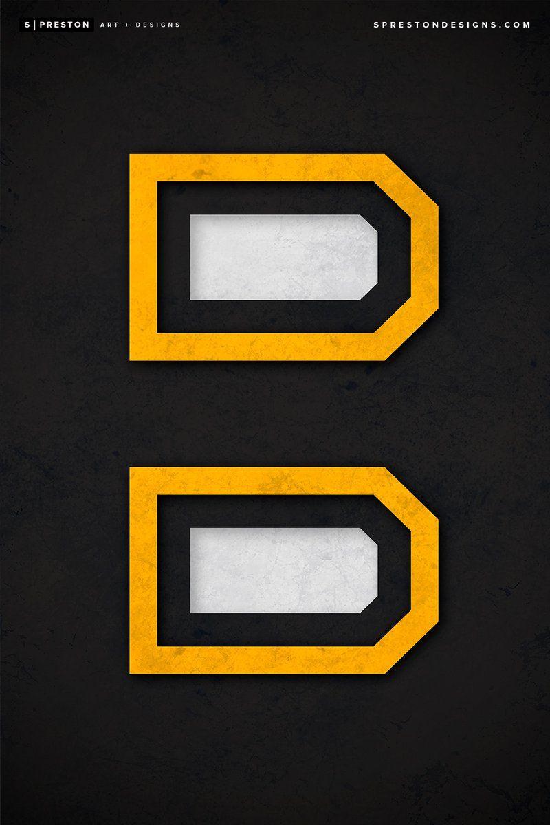 Biểu trưng tối giản 800x1200 - In áp phích Boston Bruins - Boston Bruins - S. Preston Art + Designs