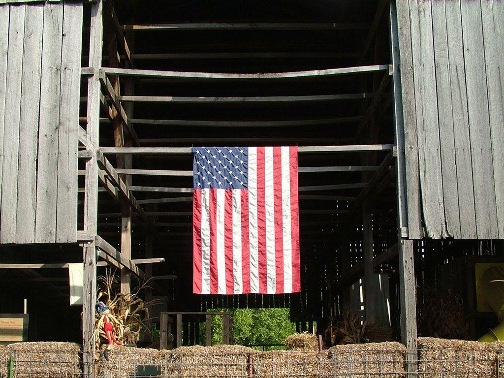 1024x768 United State of America (USA) Flag Picture
