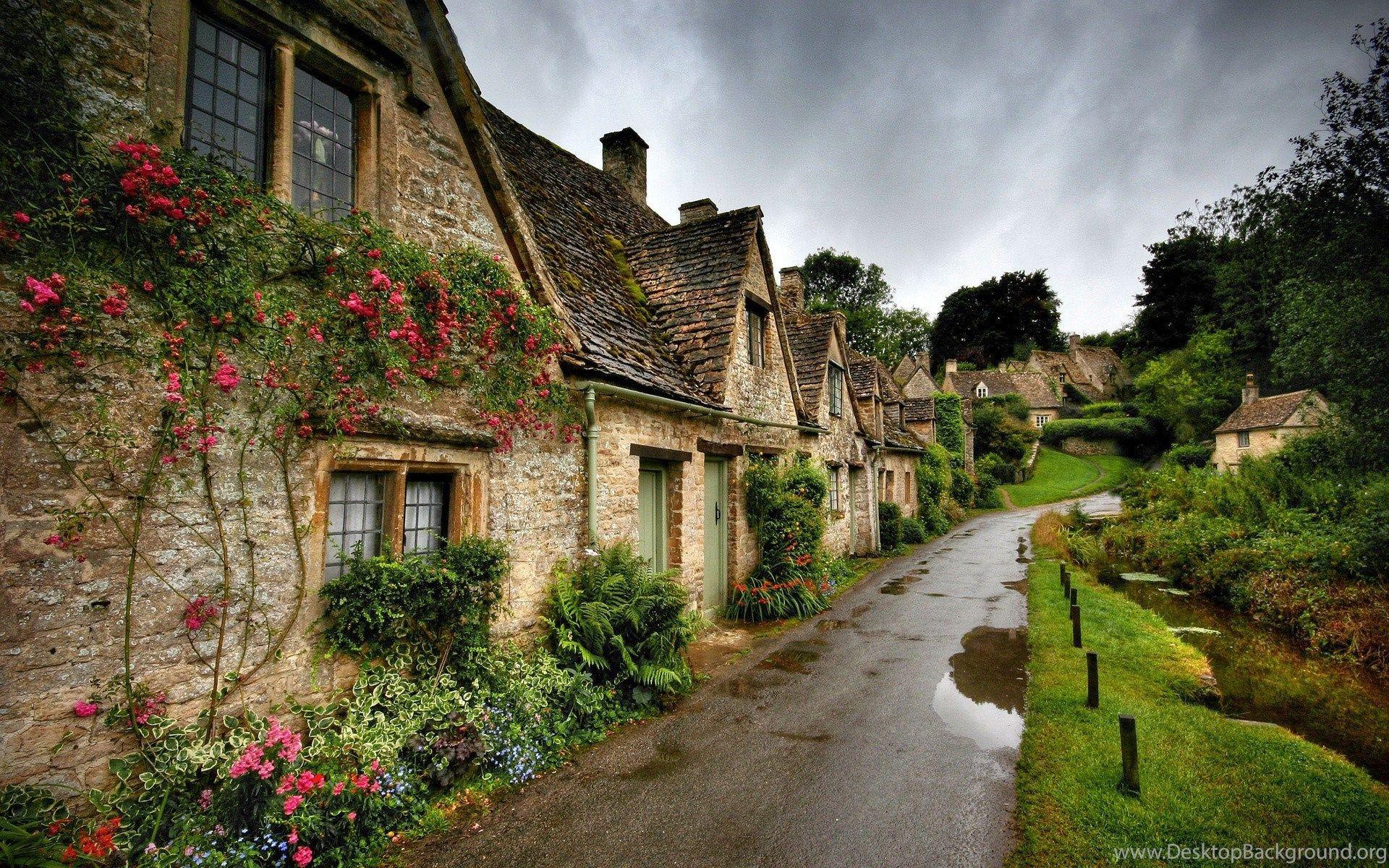 1920x1200 Download Desktop Wallpaper Rural Landscape Of European Villages Desktop Background