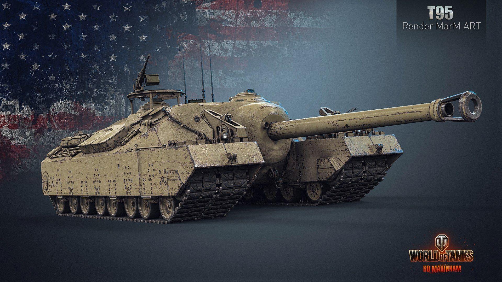 1920x1080 World of Tanks Wallpaper T95