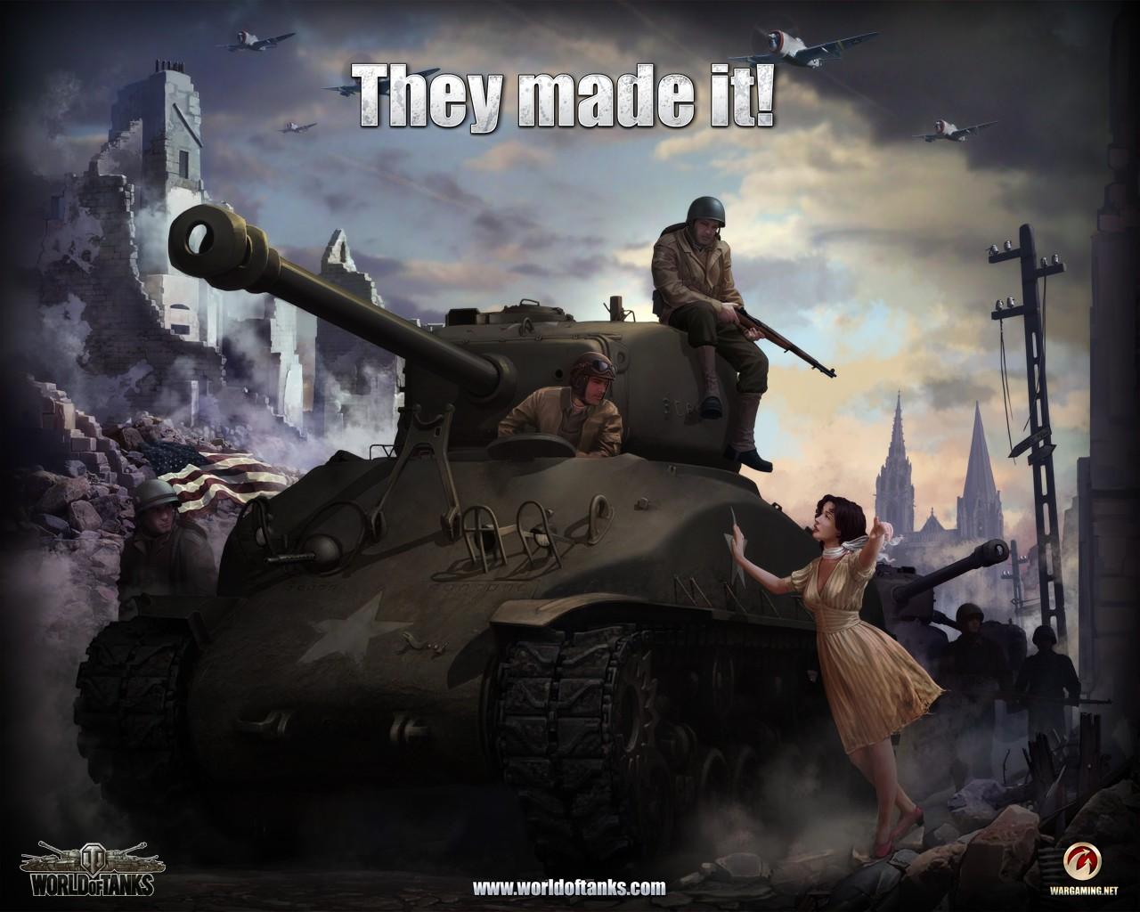 1280x1024 World of Tanks