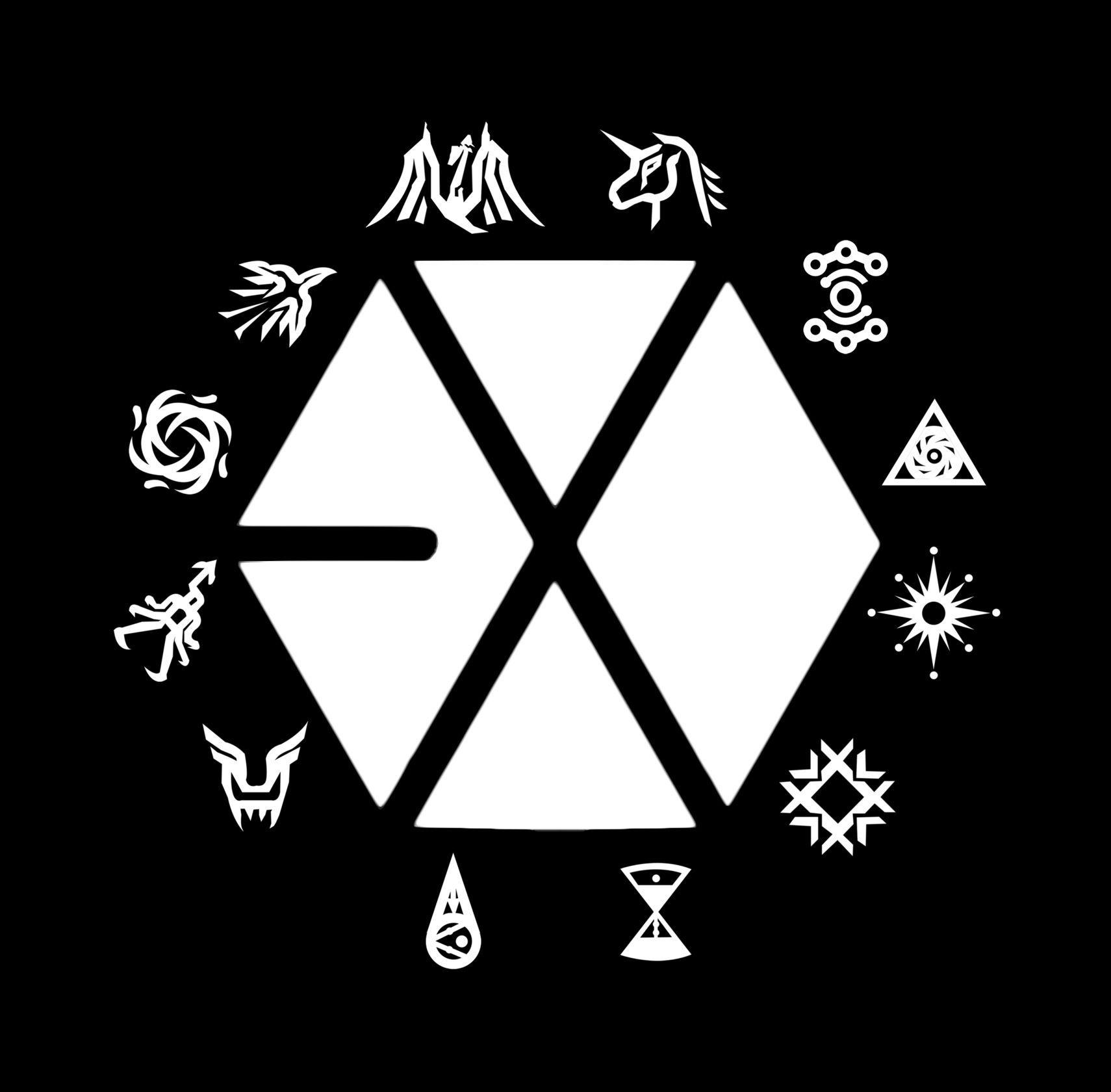 1710x1680 Exo logo. Exo sign, Exo logo, Exo mama