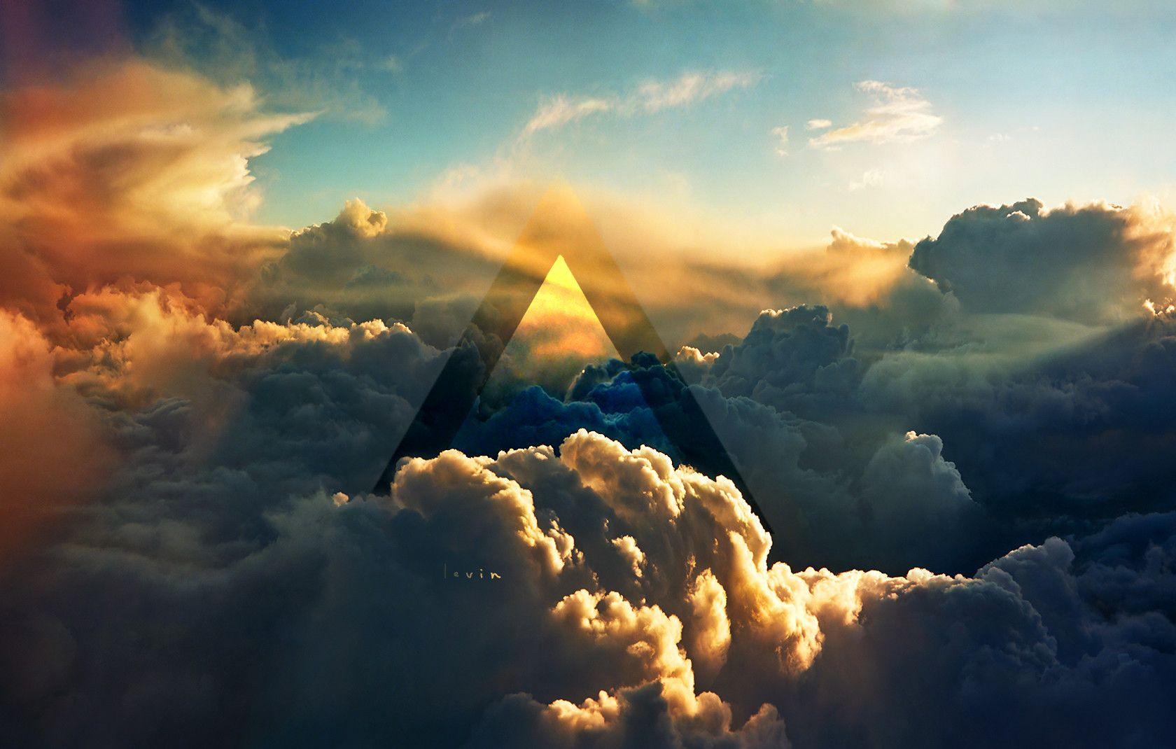 1680x1070 Hipster Triangle Wallpaper High Resolution