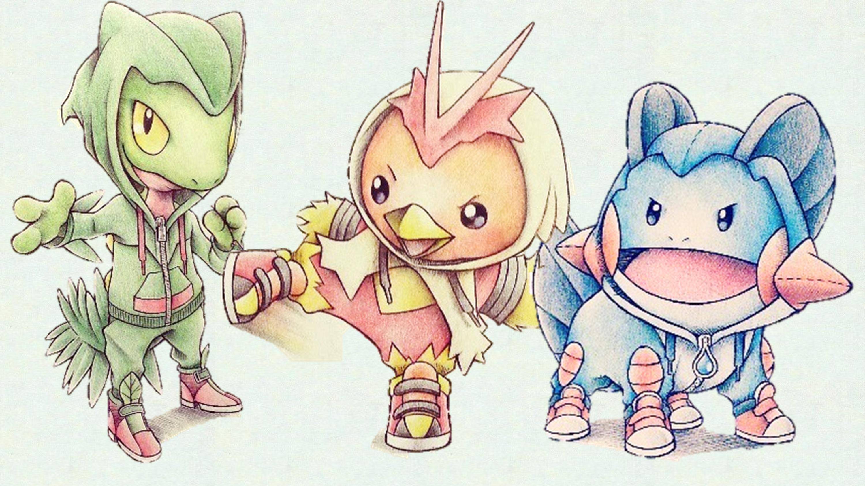 3000x1688 Torchic HD Wallpaper