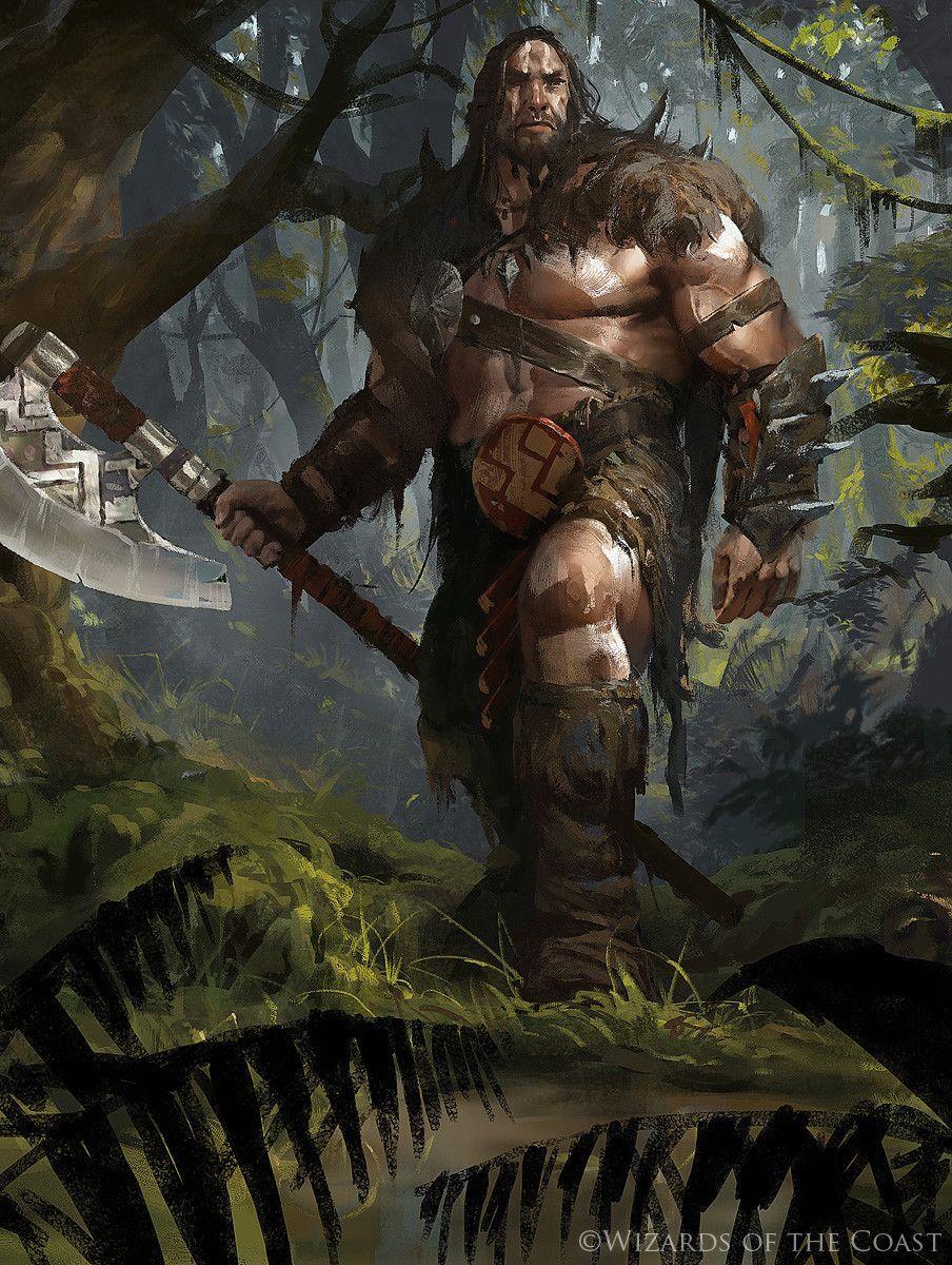 904x1200 Garruk Relentless The Gathering Artwork RNJnO. Fantasy Character Design, Barbarian, Fantasy