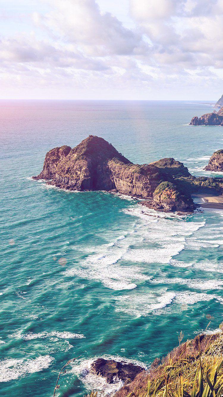 750x1334 SEA OCEAN VIEW WATER FLARE NATURE WALLPAPER HD IPHONE. Nature, New nature wallpaper, Scenery