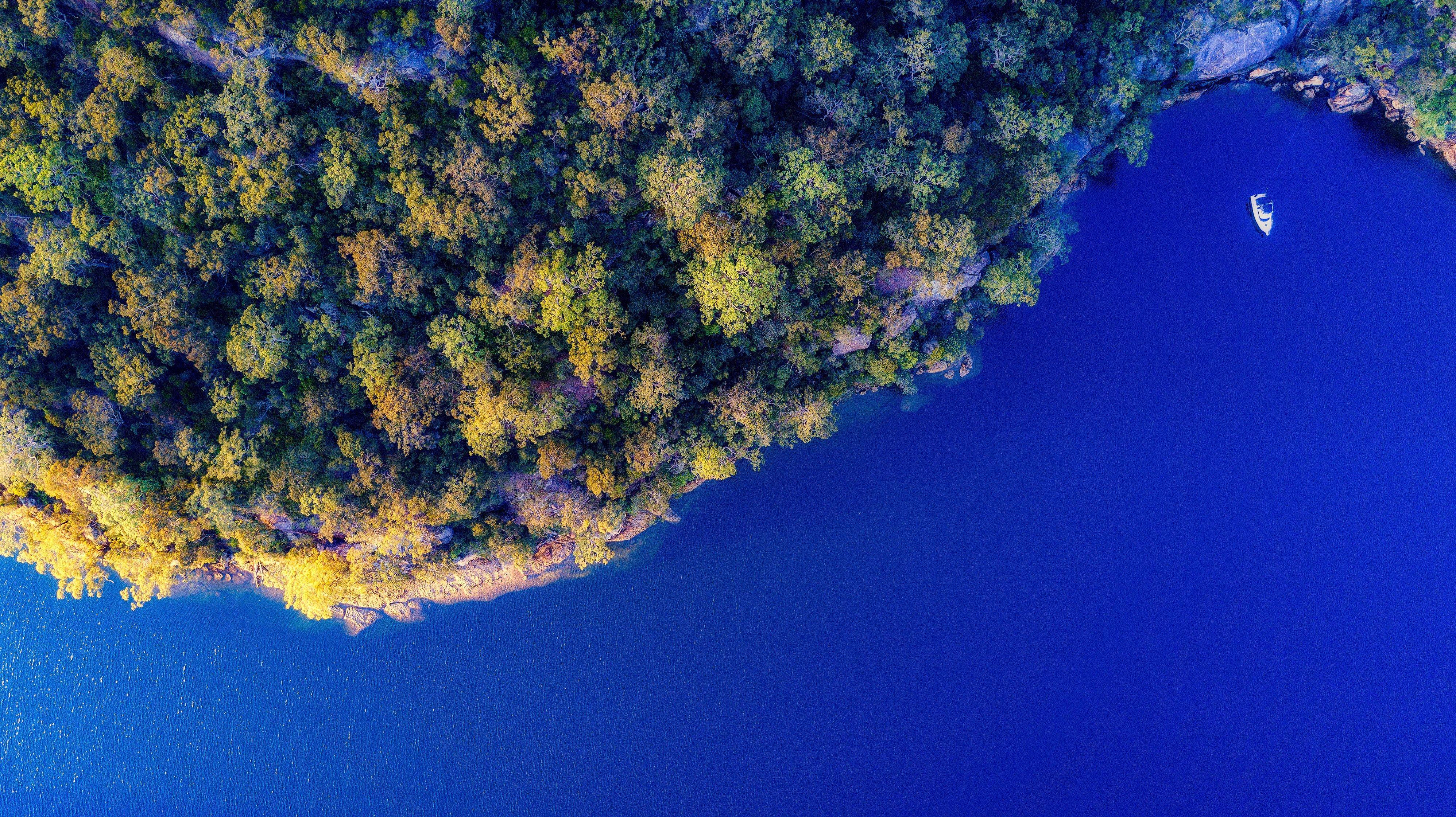 3992x2242 Top View Of Island, HD Nature, 4k Wallpaper, Image, Background, Photo and Picture