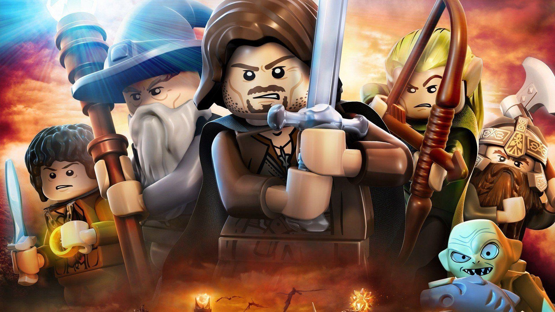 1920x1080 LEGO, The Lord of the Rings HD Wallpaper / Desktop and Mobile Image & Photo